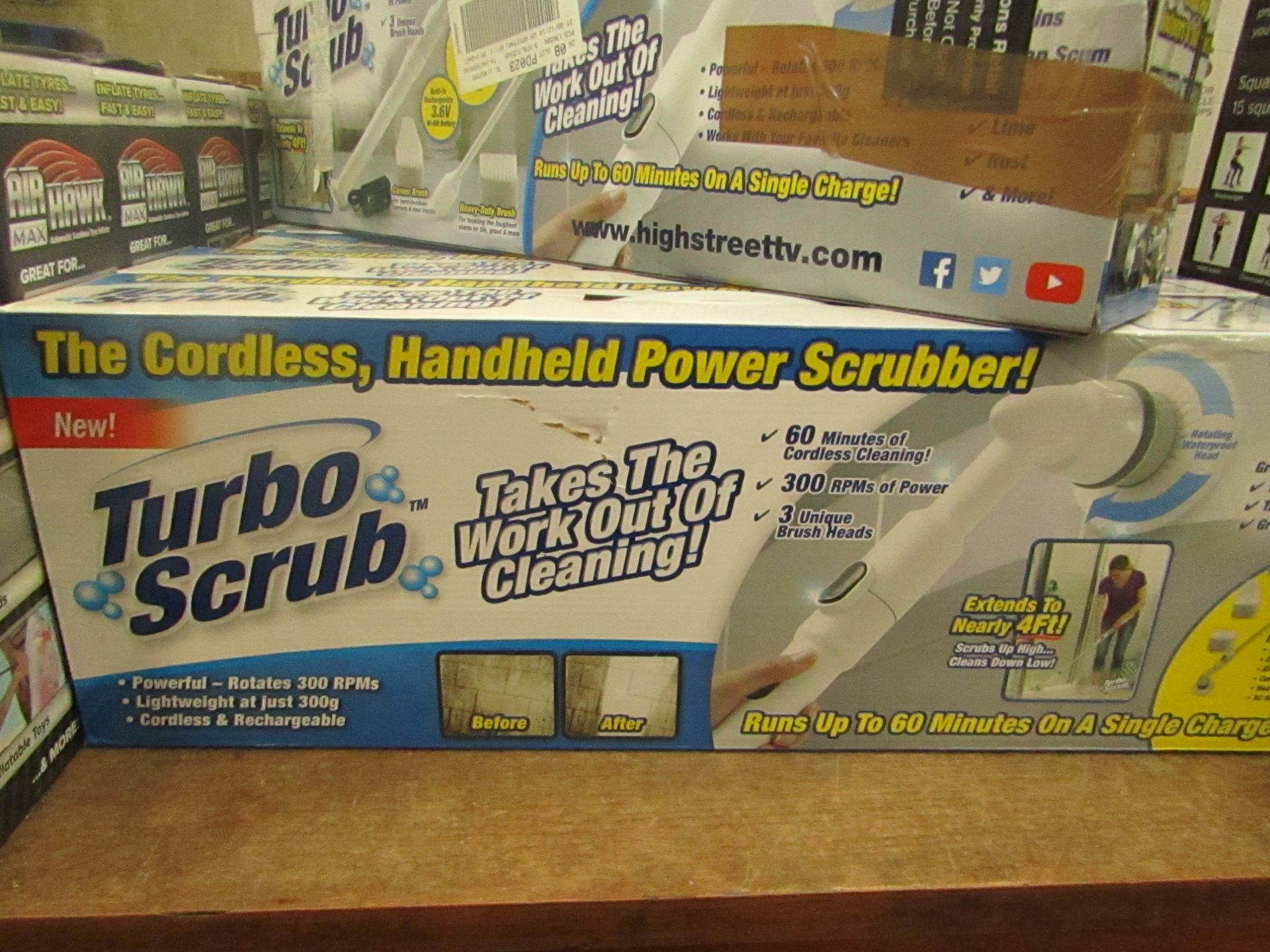 | 2x | Turbo Scrub | unchecked and boxed | no online re-sale | SKU C5060191466233 | RRP £29.99 |