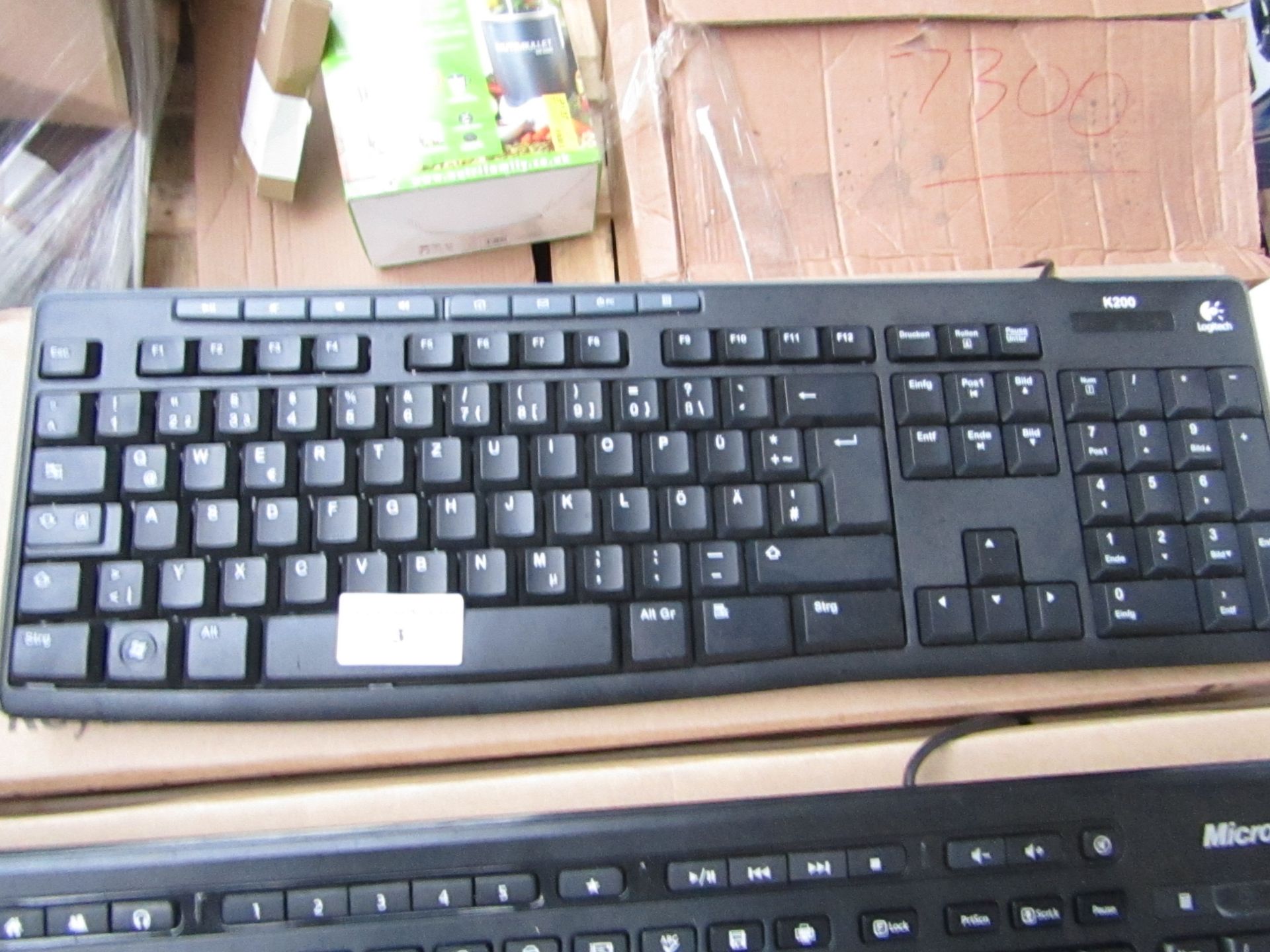 2x Logitech K200 Keyboard for Business new & boxed.