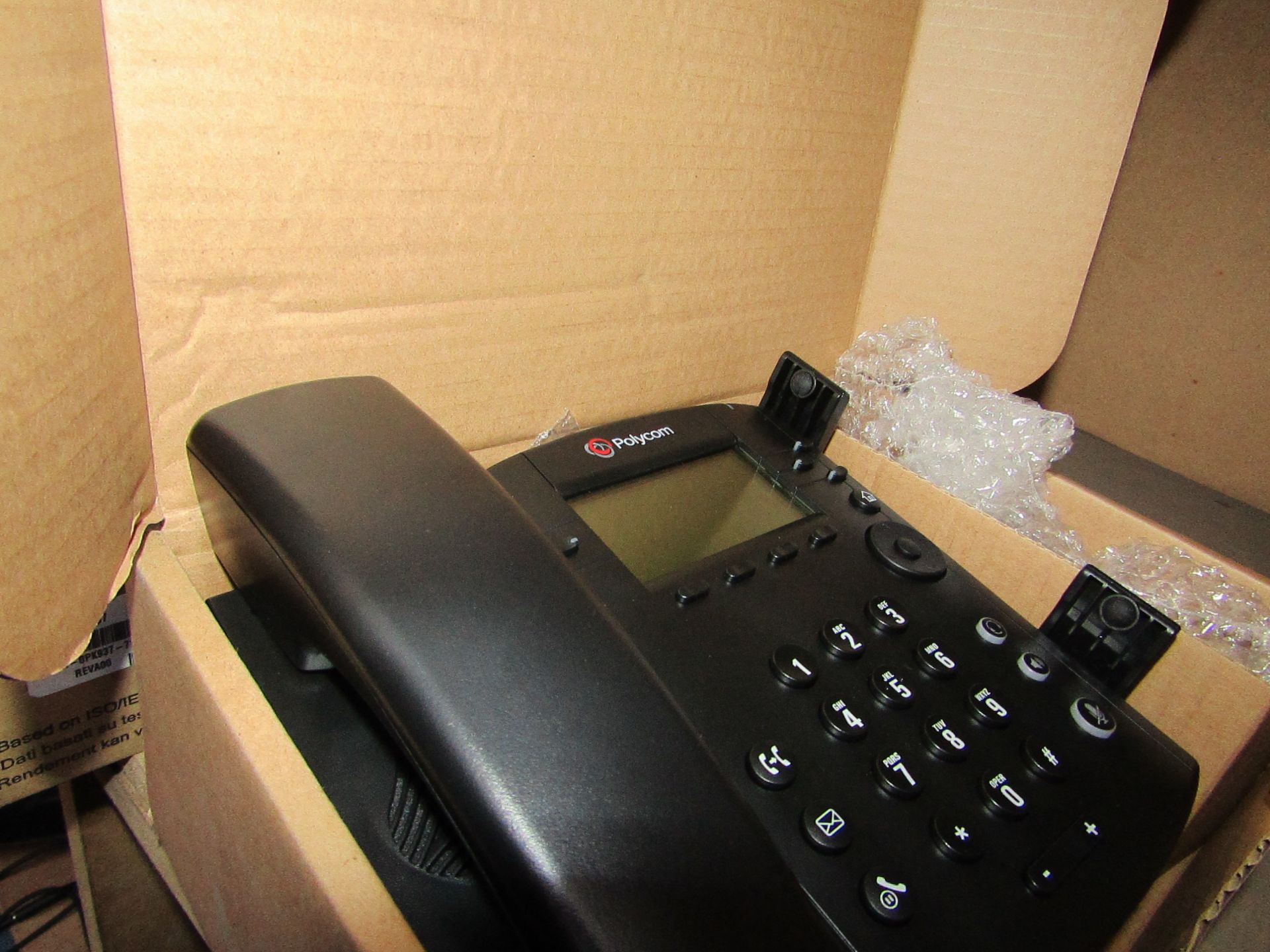 Polycom IP Phone, boxed and unchecked