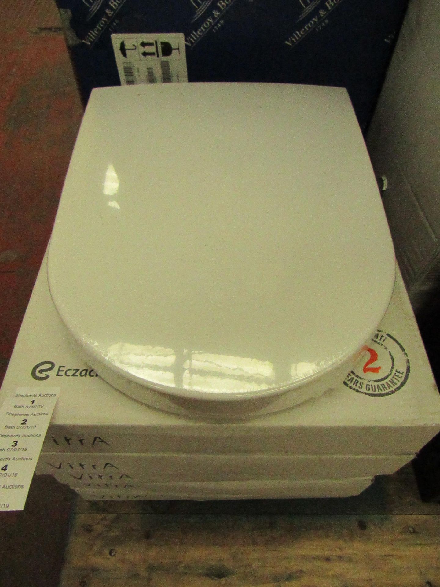 Vitra toilet seat, new and boxed.