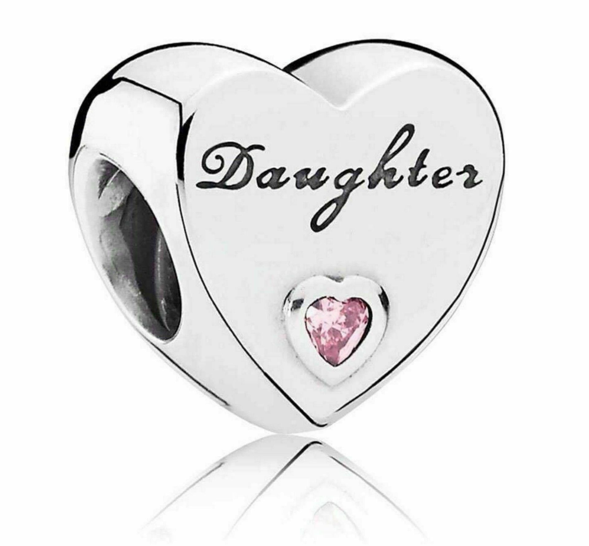 Pandora Daughter Charm 925 Silver in Presentation pouch & comes with gift bag (ideal Valentines