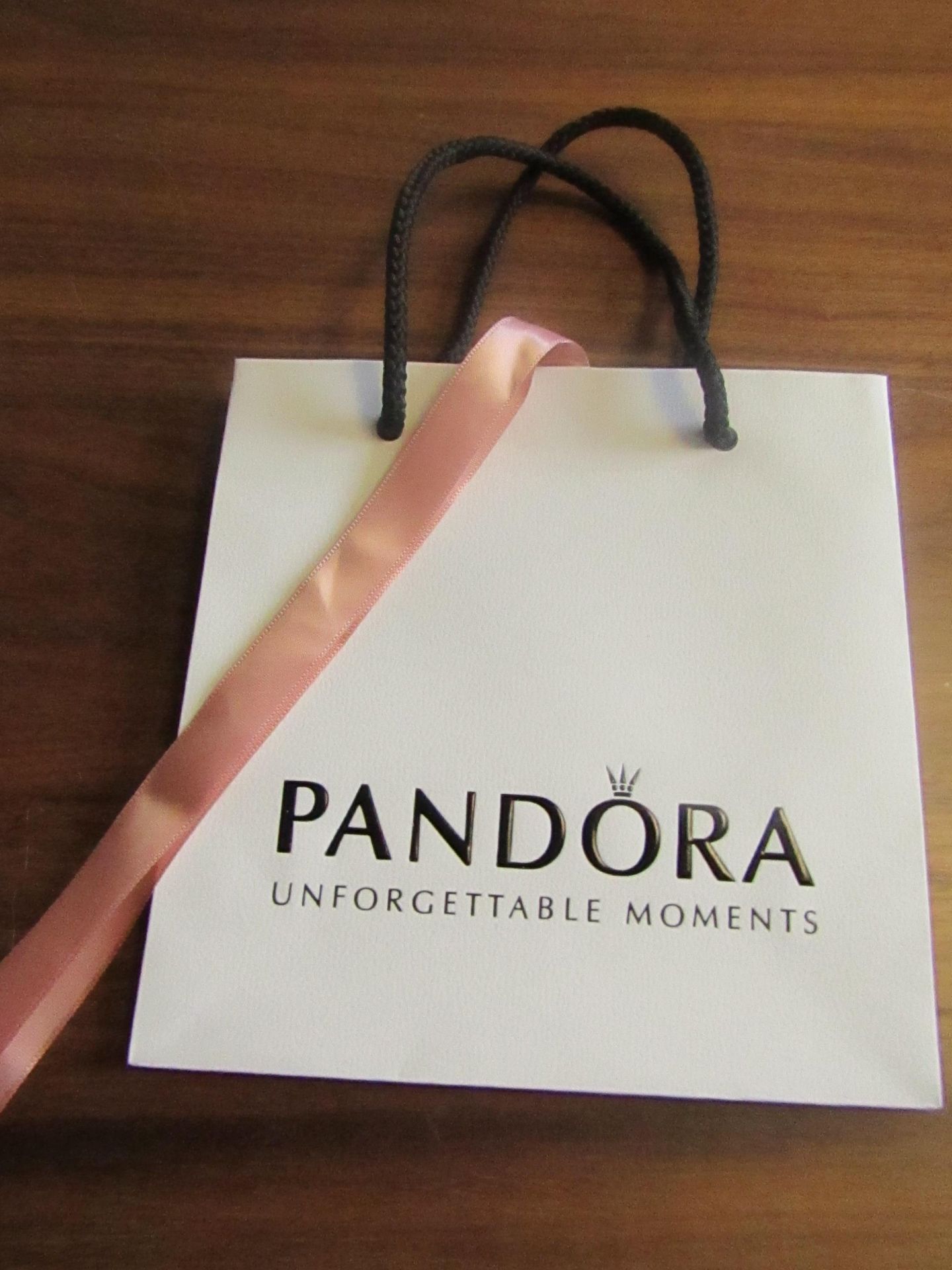 Pandora Heart Charm Rose Gold Silver Plated in Presentation pouch & comes with gift bag (ideal - Image 2 of 2