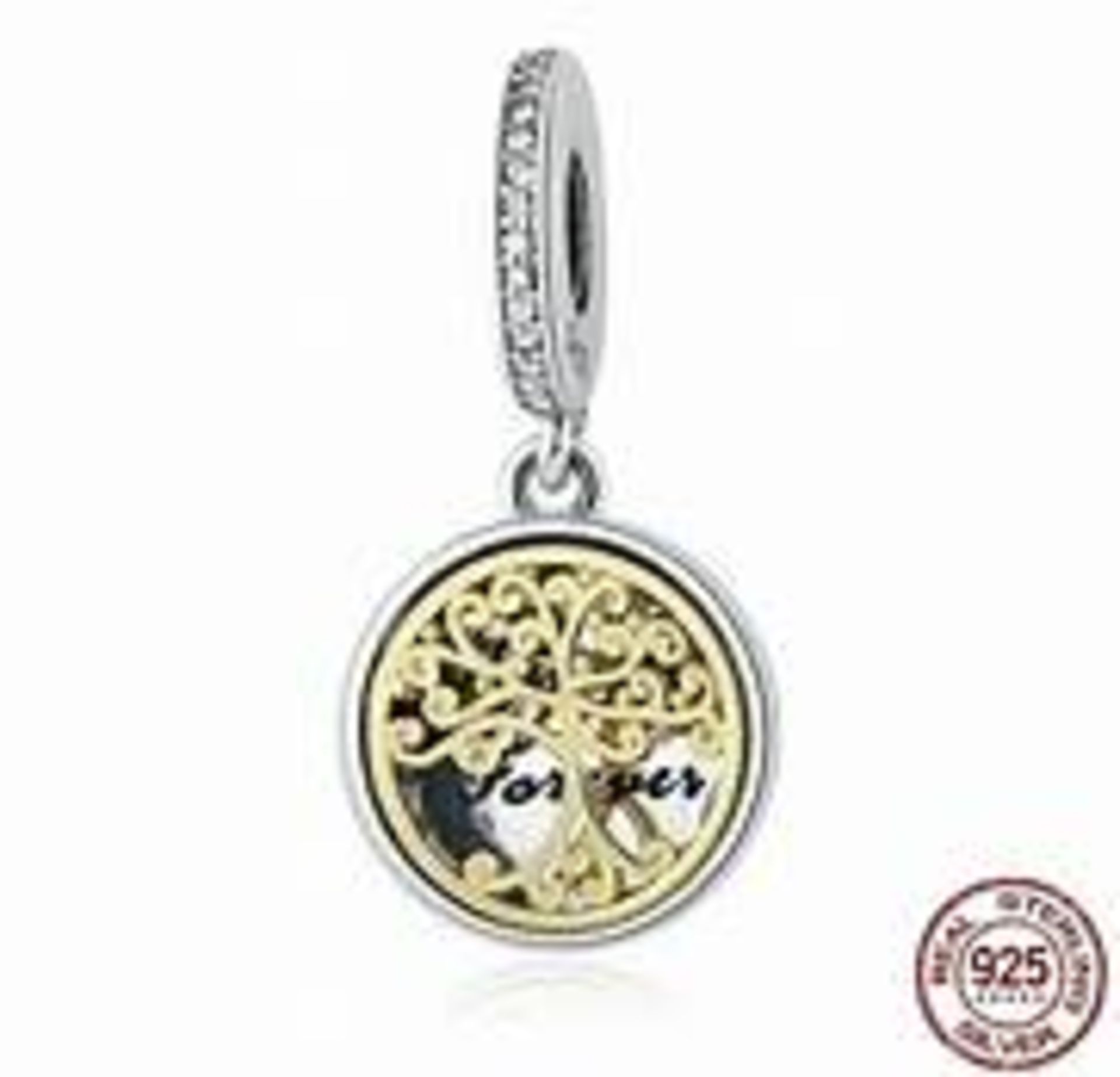 Pandora Heart Charm Gold Plated 925 Silver in Presentation pouch & comes with gift bag (ideal