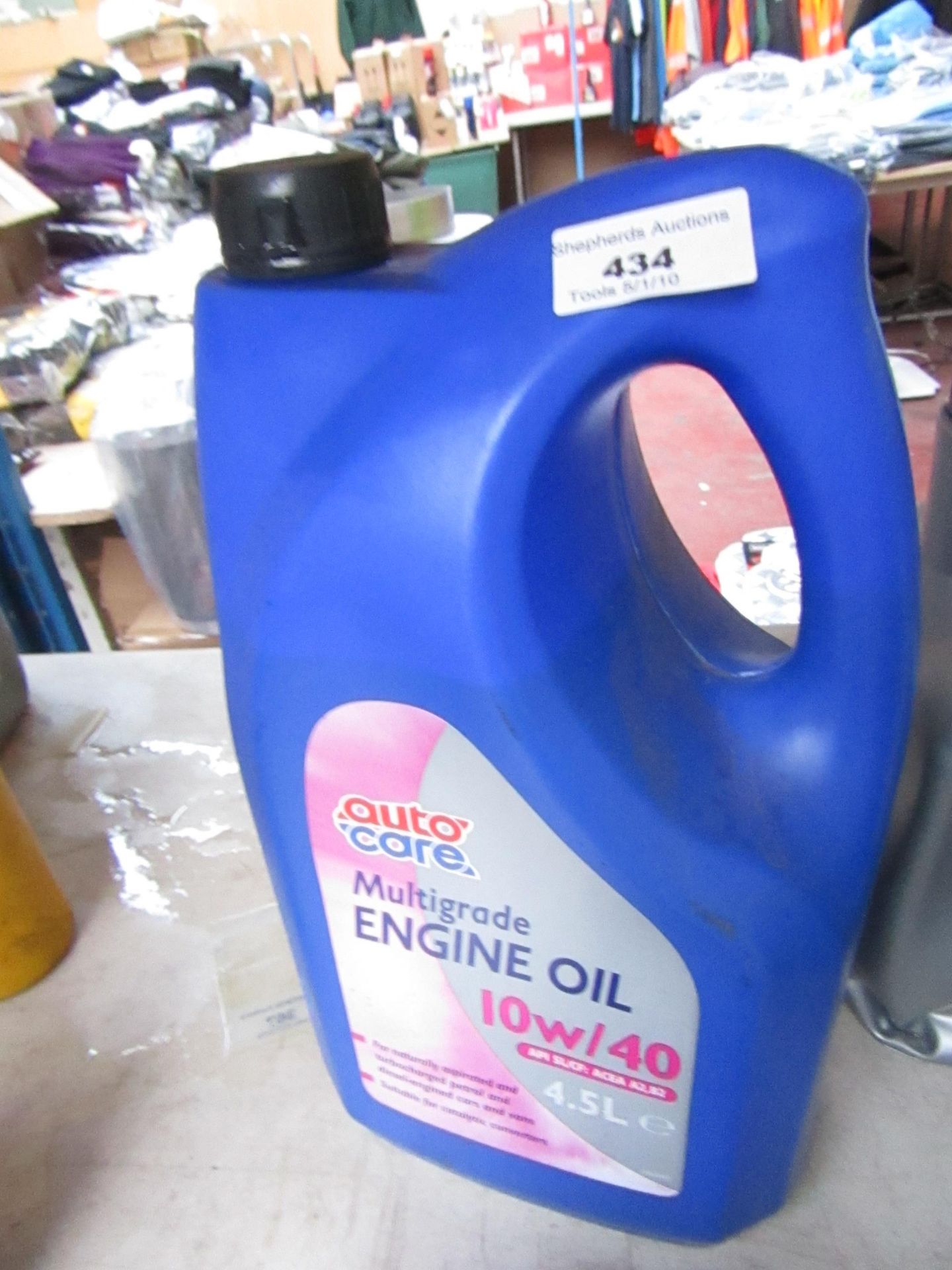 4.5ltr bottle of Auto care Multi grade 40w-40 engine oil, new