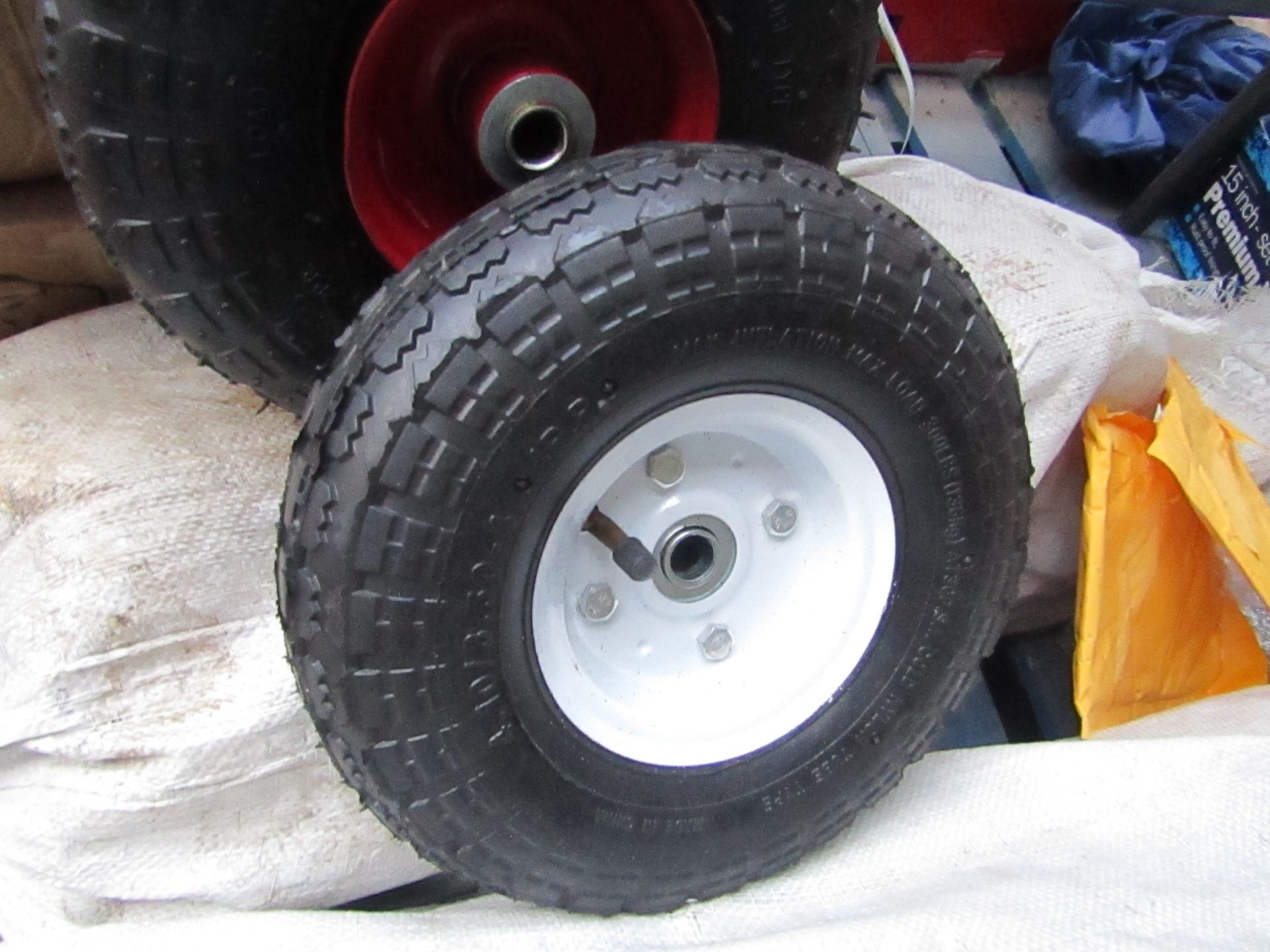 A Replacement Sack truck wheels, new