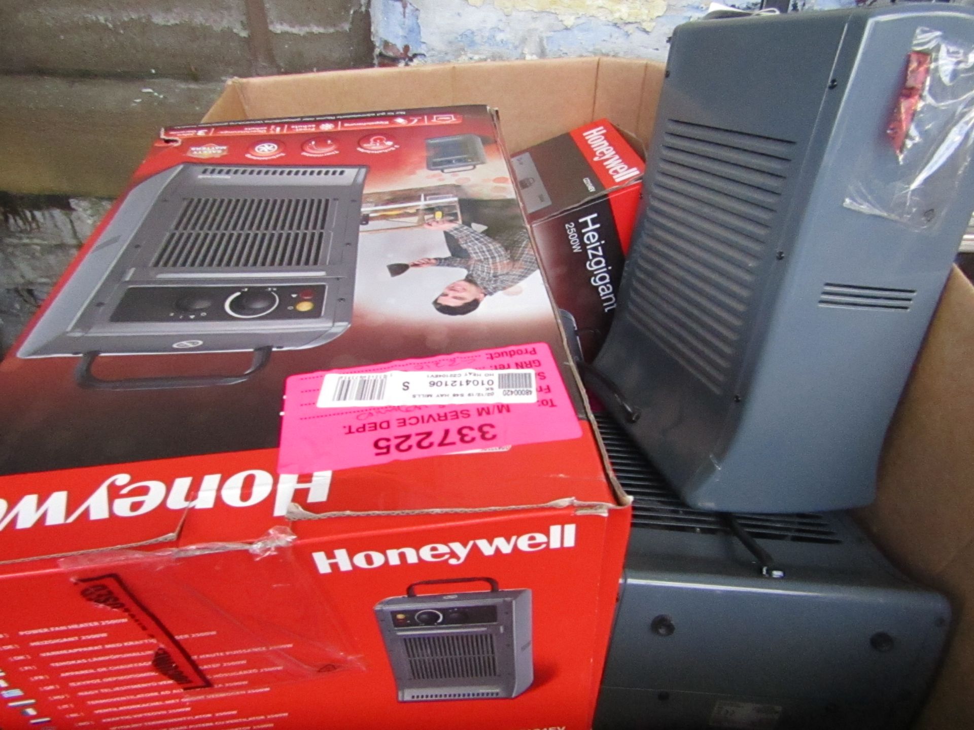 1 x HONEYWELL HEATERS 7287 This lot is a Machine Mart product which is raw and completely