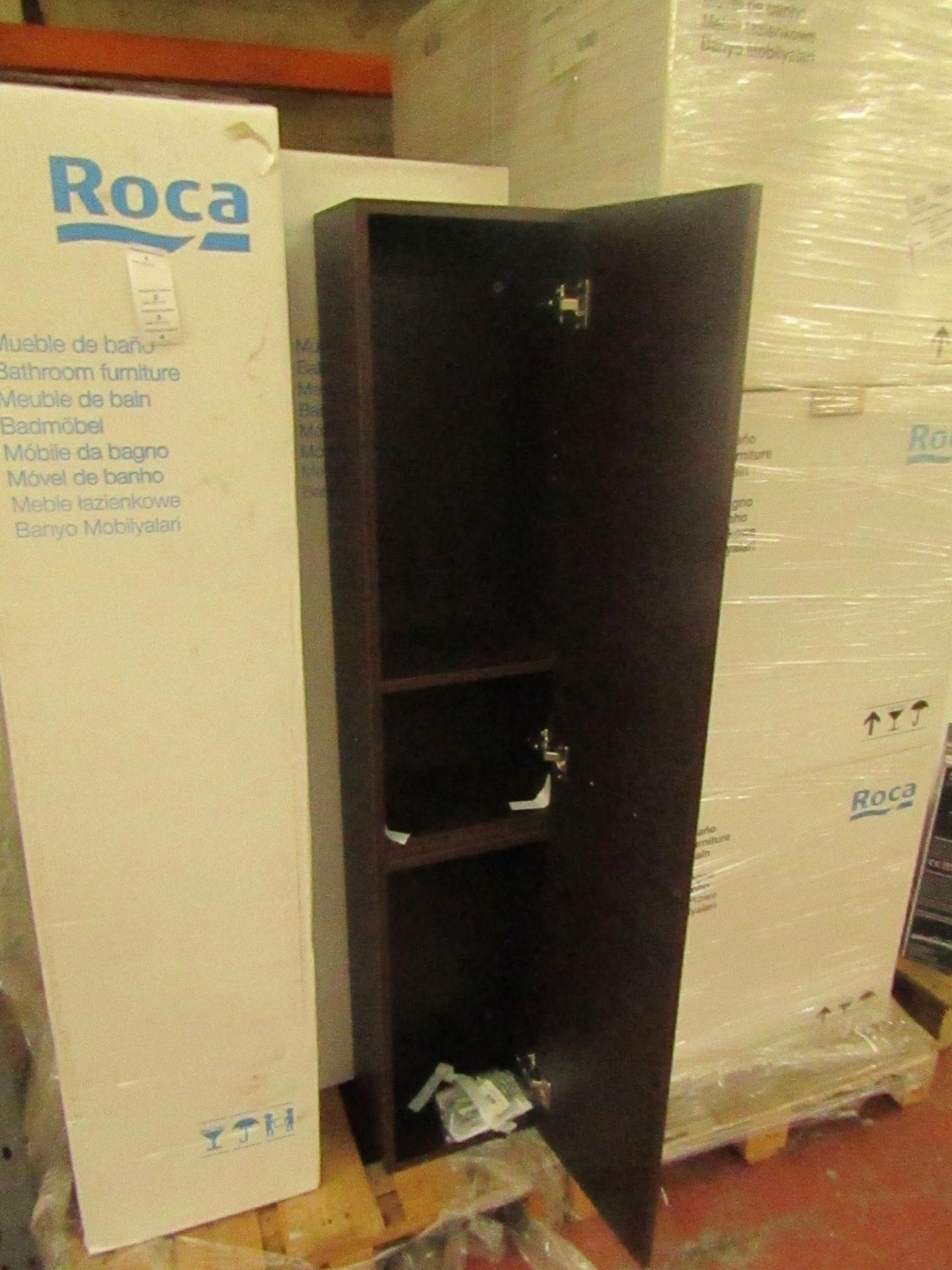 Roca 1500mm tall freestanding unit, new and boxed, RRP £299