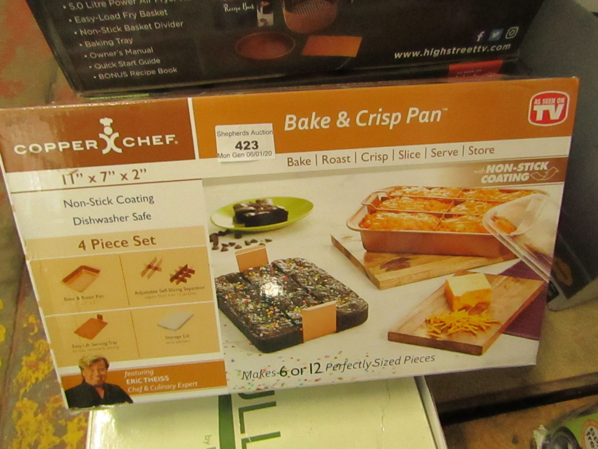 Cooper Chef - Bake & Crisp Pan - with non-stick coating, Unchecked and boxed.