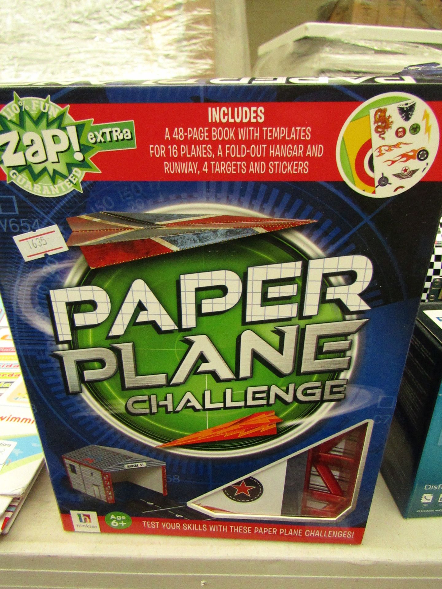 Hinkler - Paper plane challenge, all boxed.