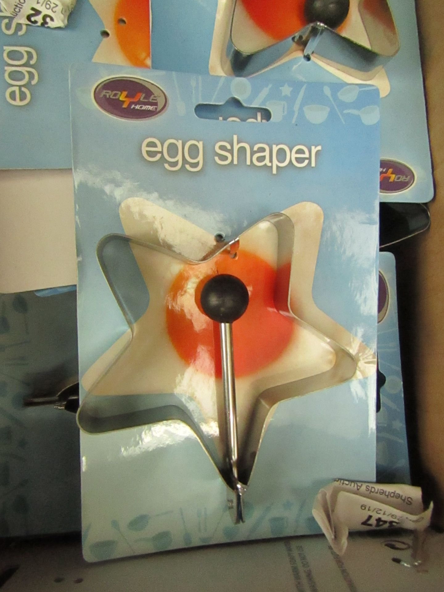 12x Packs of Egg Shapers (Star shape) - All new and packaged.