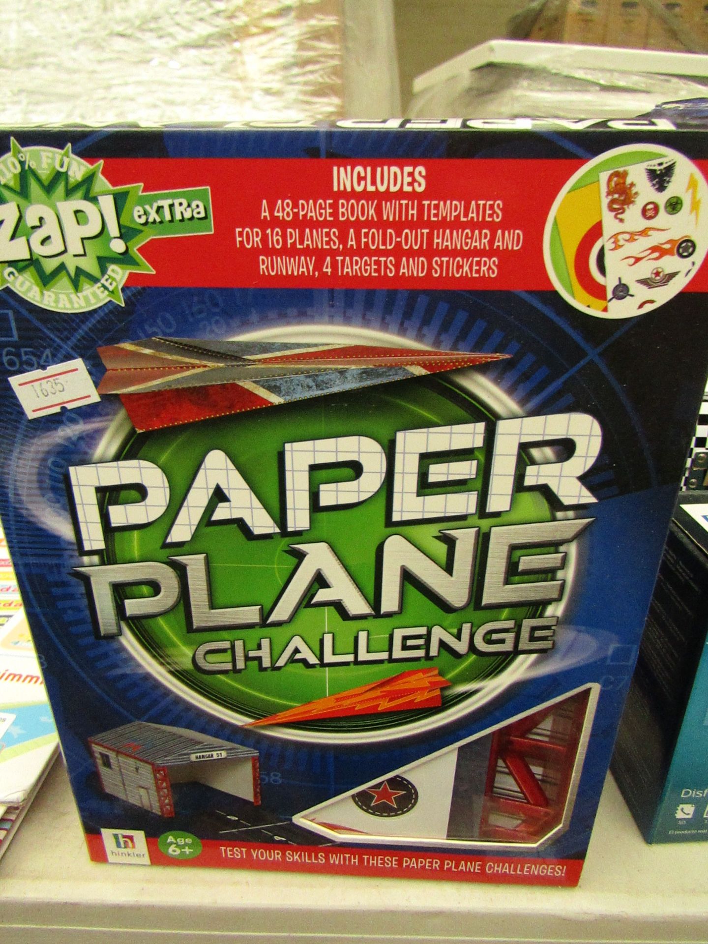 Hinkler - Paper plane challenge, all boxed.