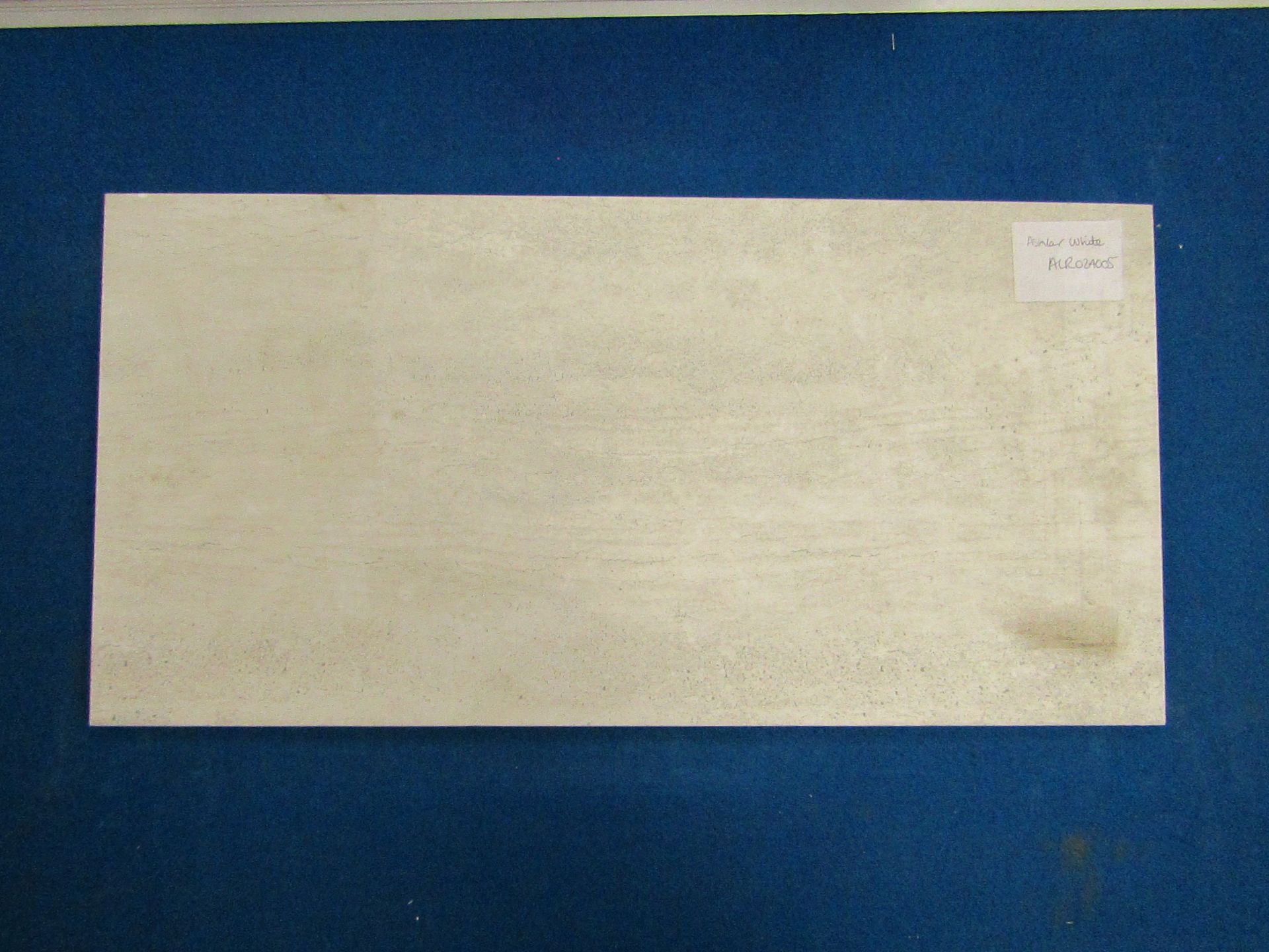 Pallet of 40x Packs of 5 Aslar White 300x600 wall and Floor Tiles By Johnsons, New, the pallet