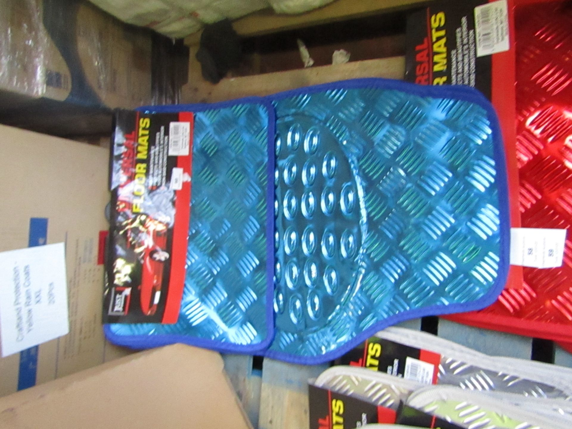 Just Essentials universal floor mats, new and packaged.