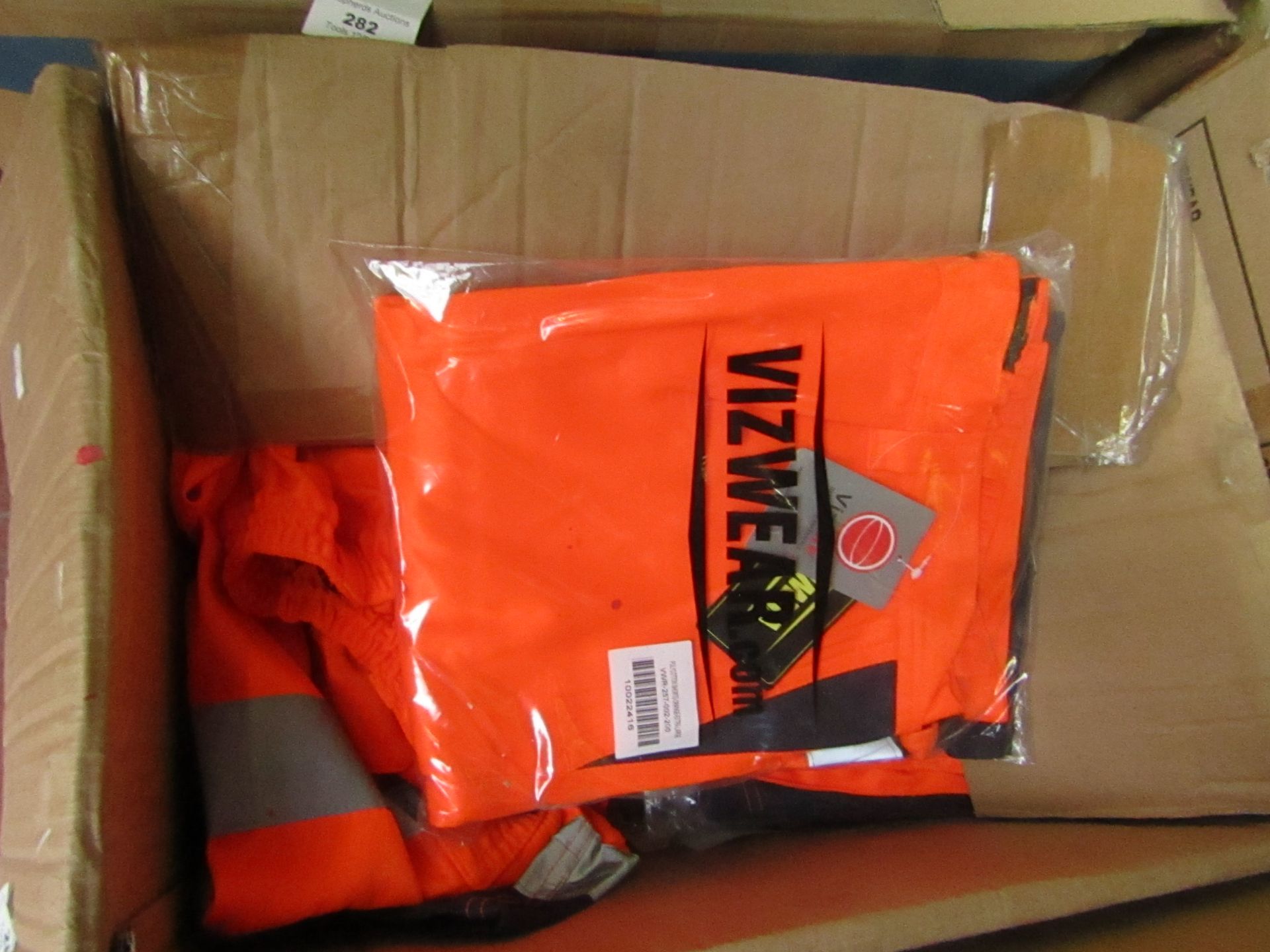 Vizwear Polycotton Hi Viz Short. Size XL.