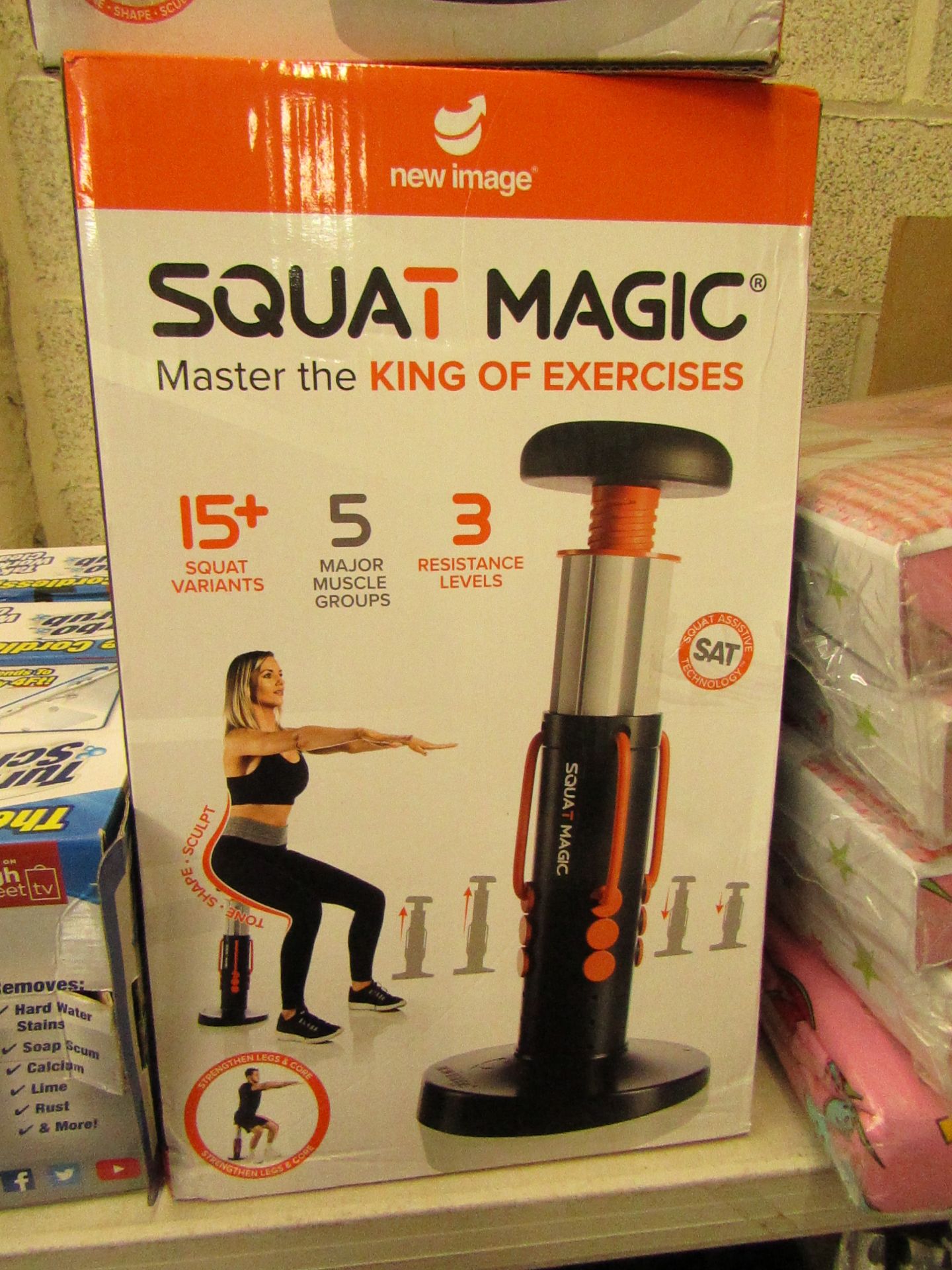 | 1x | New Image Squat Magic | Untested and boxed | no online re-sale | SKU - | RRP £59.99 |