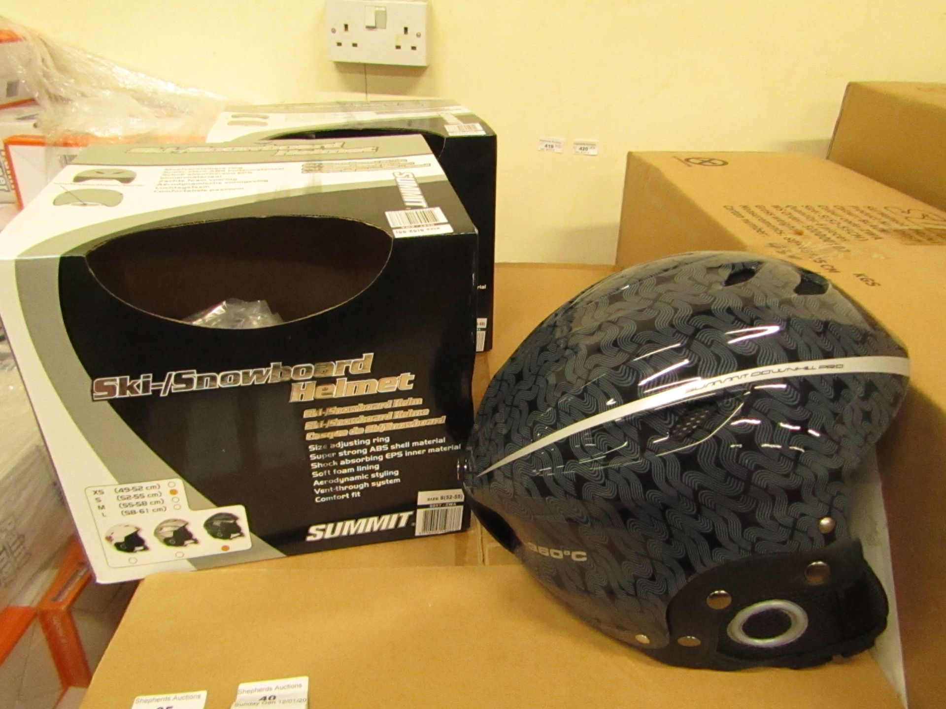 Summit Ski/Snowboard Kids Helmet Size Small. New & Boxed