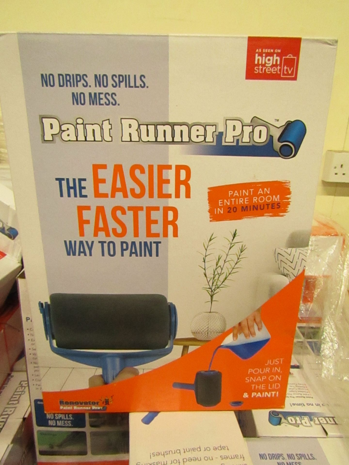 | 1x | Paint Runner Pro | Untested and boxed | no online re-sale | SKU - | RRP £29.99 |