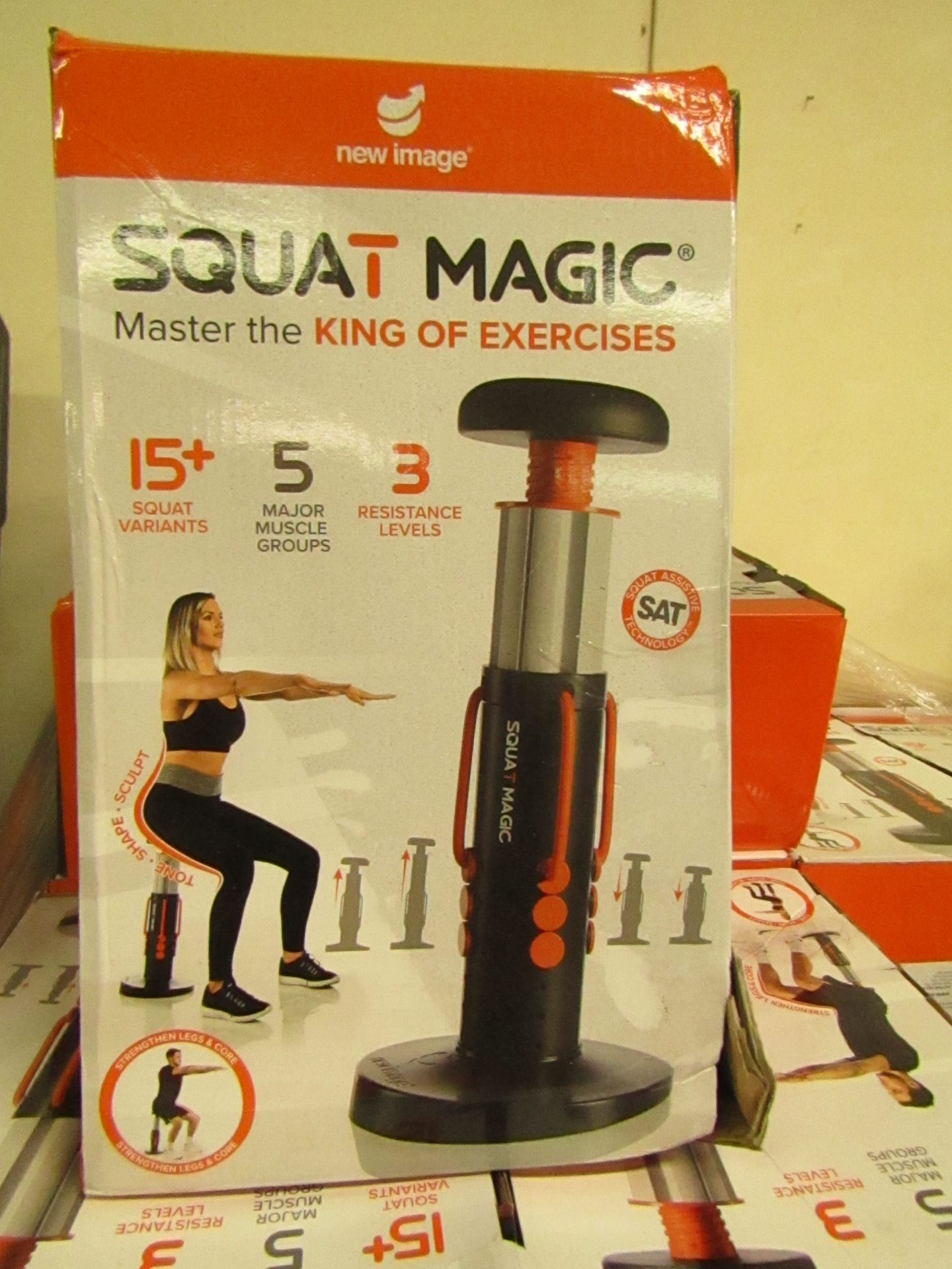 | 1x | New Image Squat Magic | Untested and boxed | no online re-sale | SKU - | RRP £59.99 |