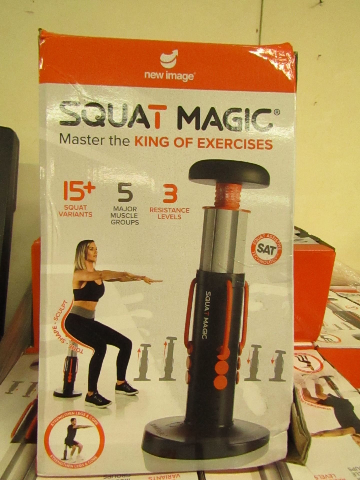 | 1x | New Image Squat Magic | Untested and boxed | no online re-sale | SKU - | RRP £59.99 |