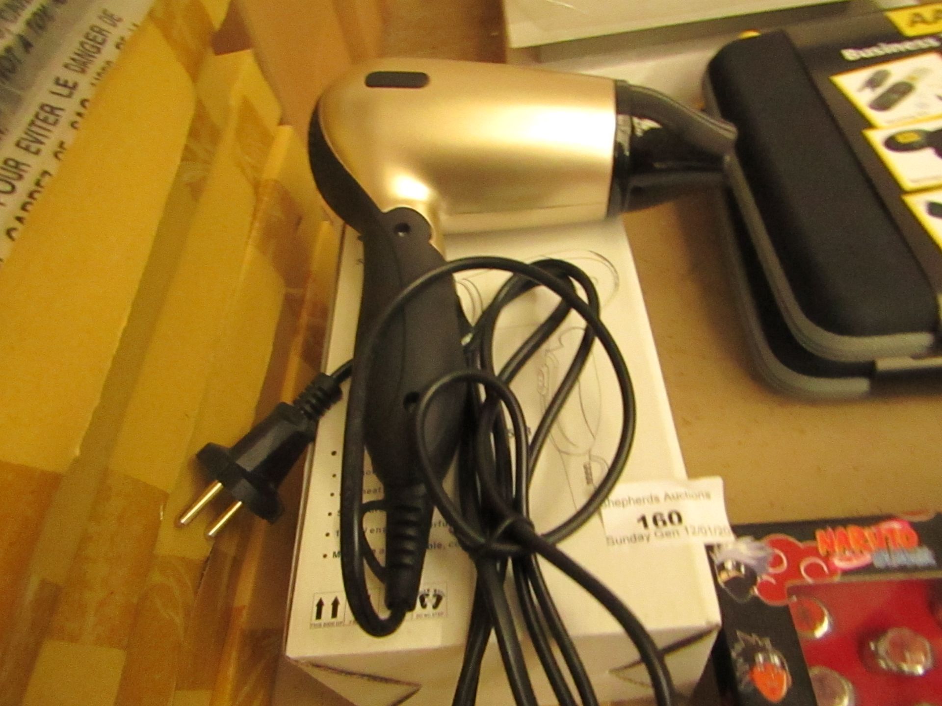 Bai's Travel hairdryer. New & Boxed but has EU Plug