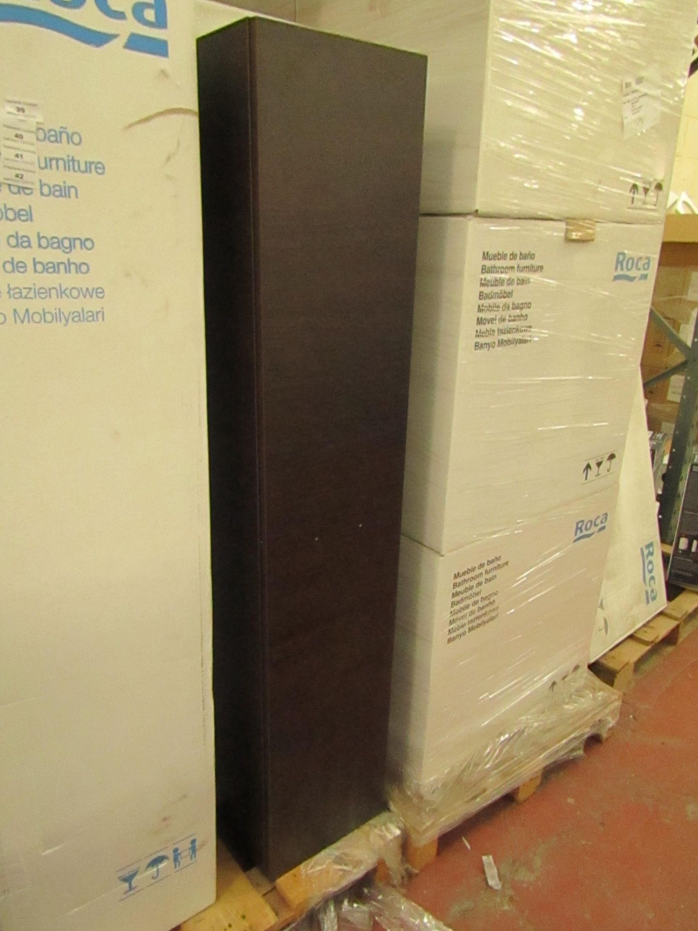 Roca 1500mm tall freestanding unit, new and boxed, RRP £299