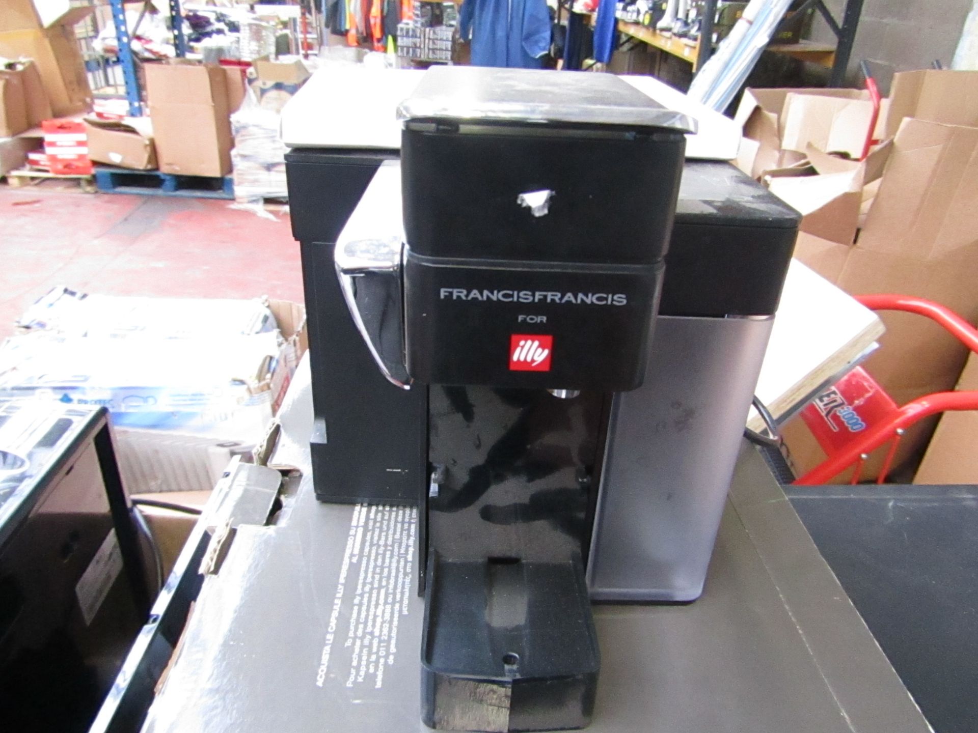 Illy Y5 Milk Iperespresso Machine, boxed and untested.