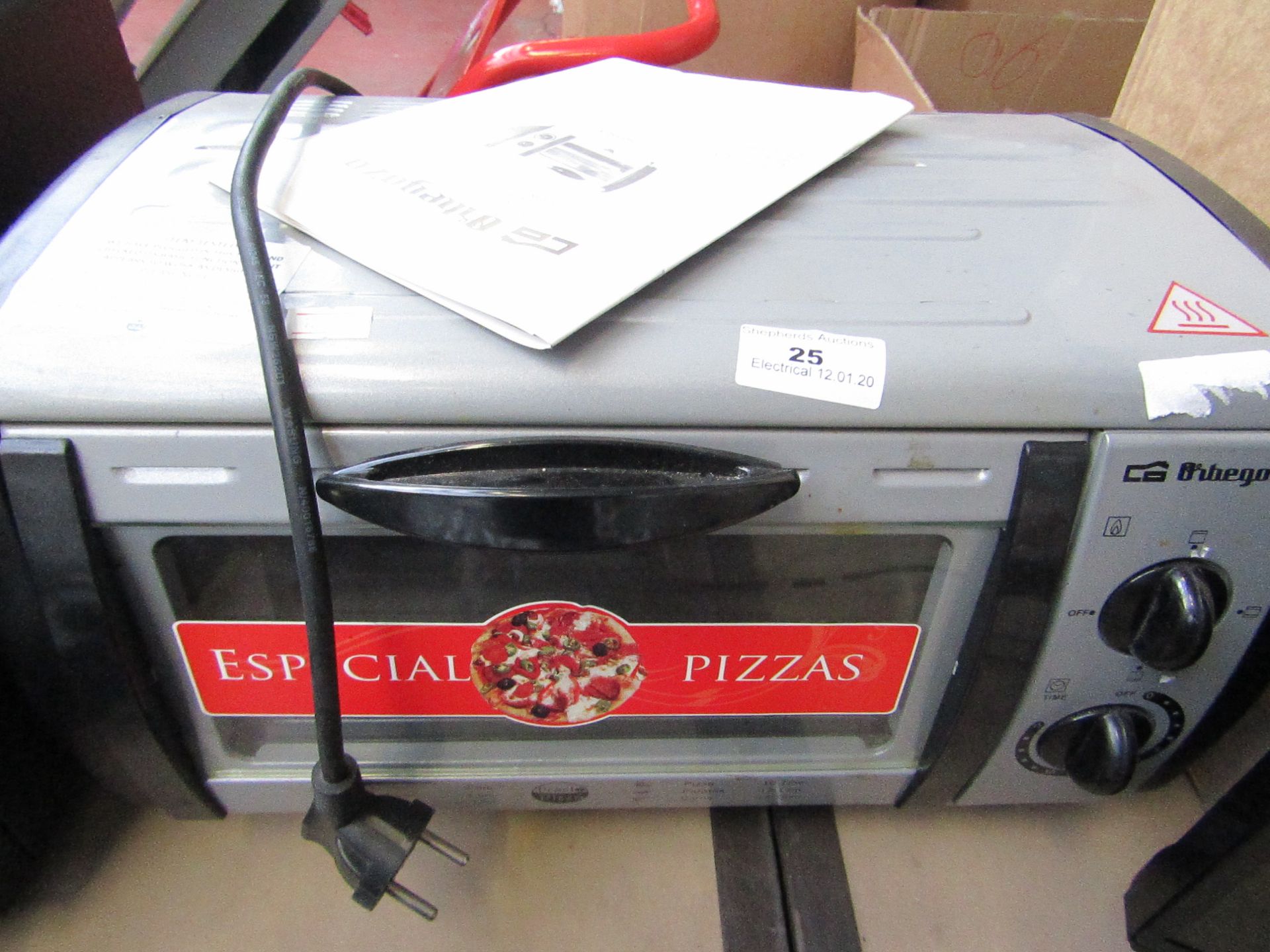 Presto Pizza Oven (used) EU Plug - untested.