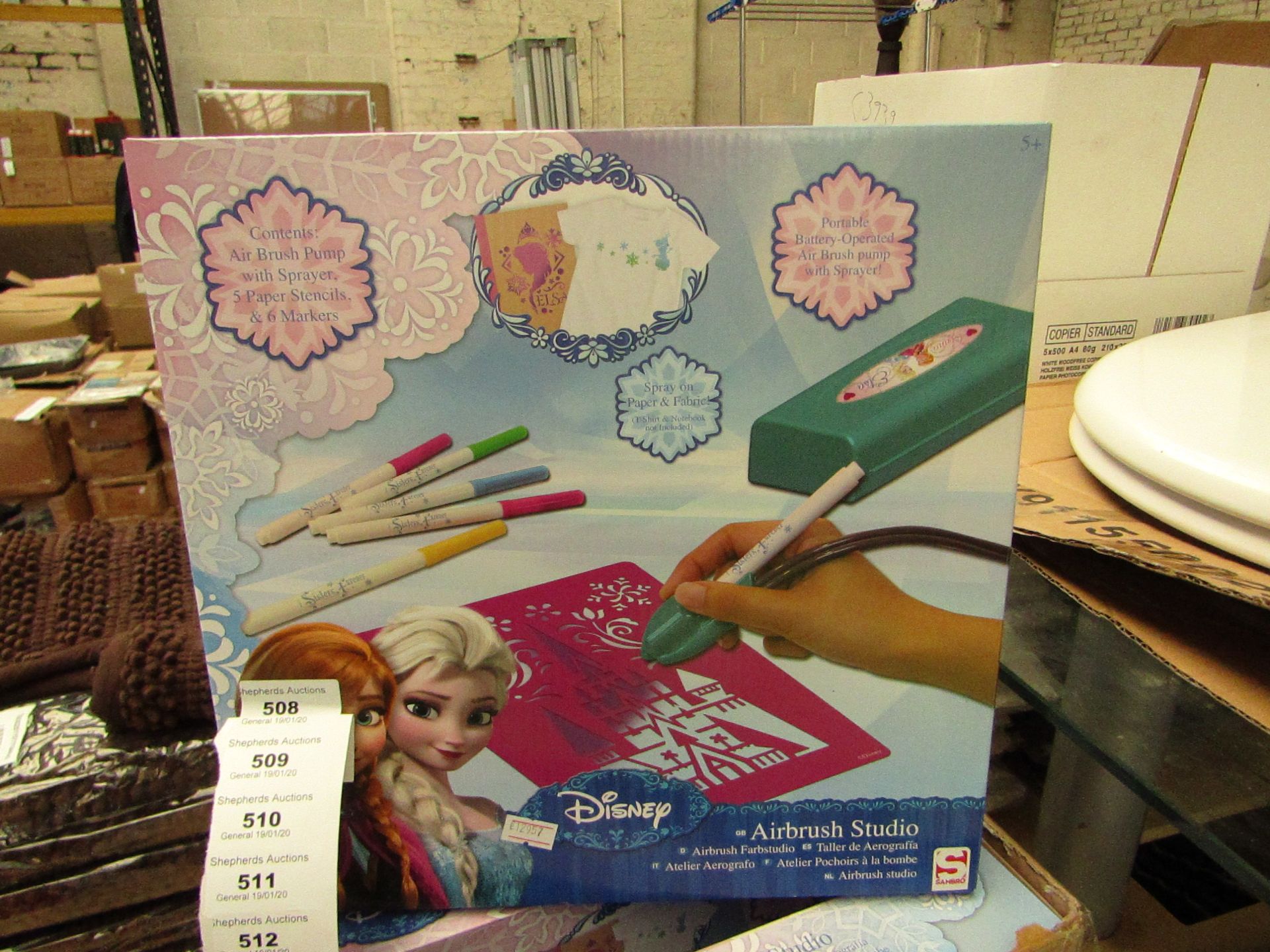 Disney Frozen Airbrush Studio. New & Boxed - Image 2 of 2