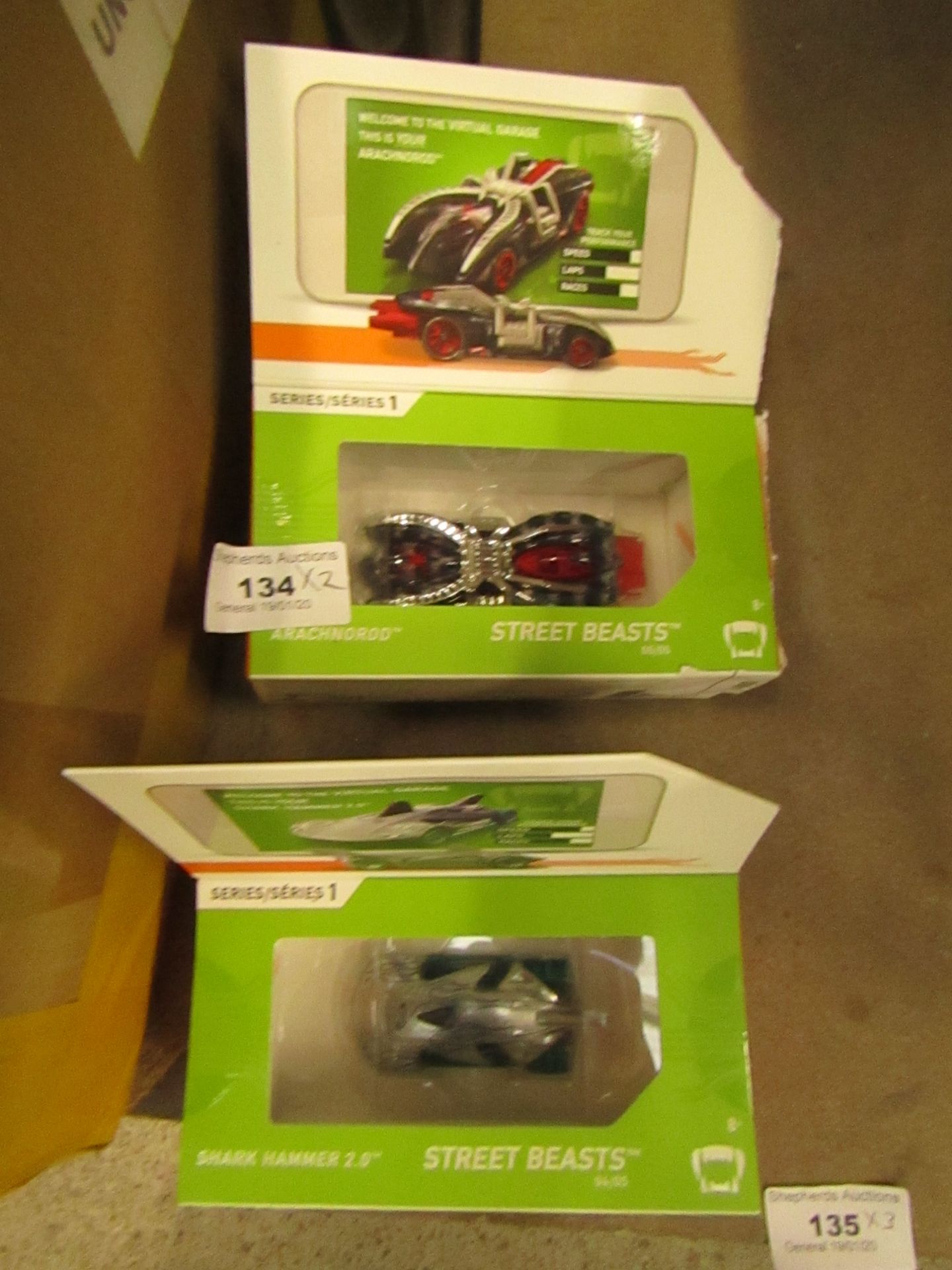 2 x Hot Wheels Street Beasts.New & Boxed - Image 2 of 2