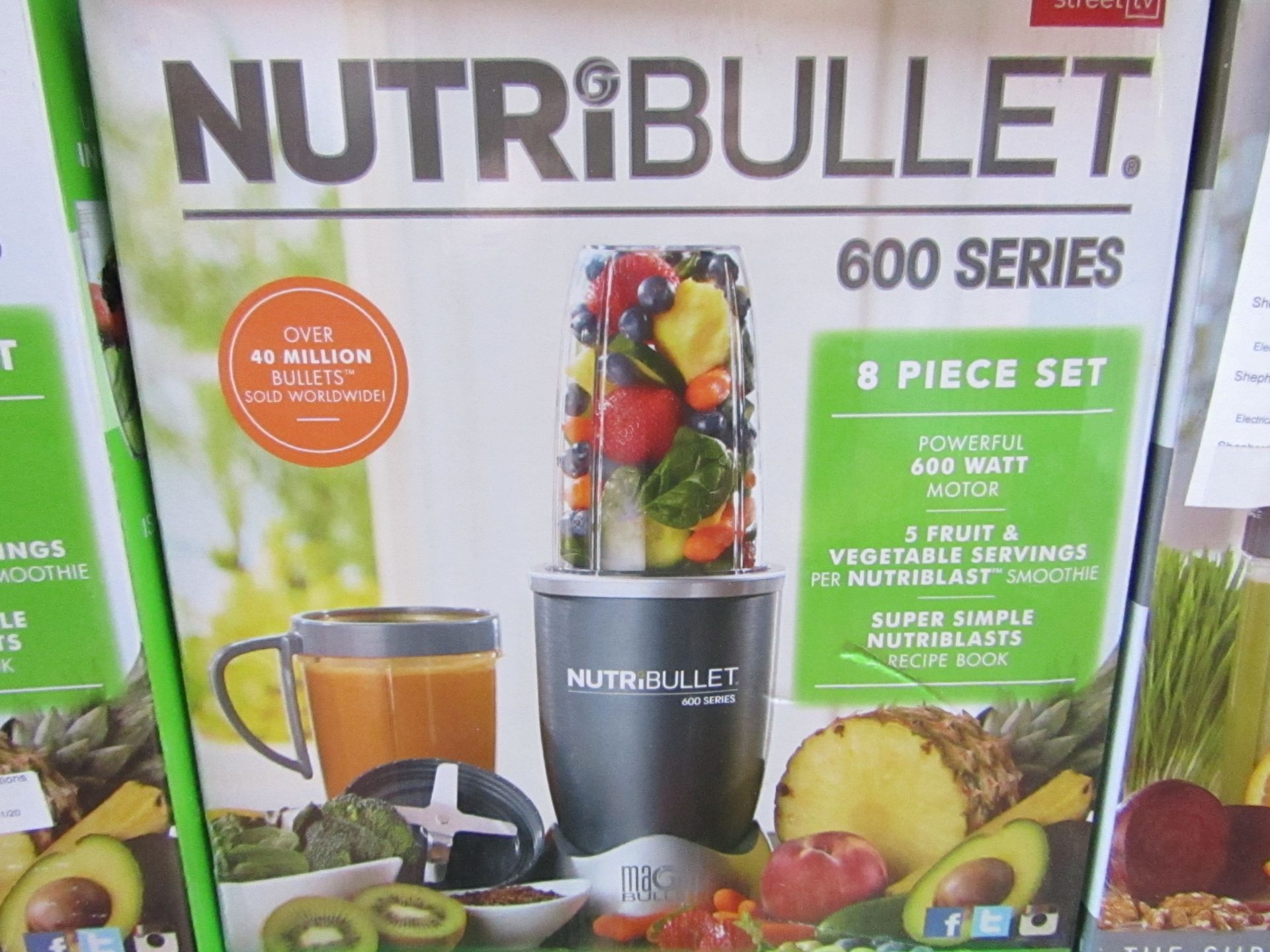 | 1x | nutribullet 600 series | unchecked and boxed | no online re-sale | Sku C5060191467346 |