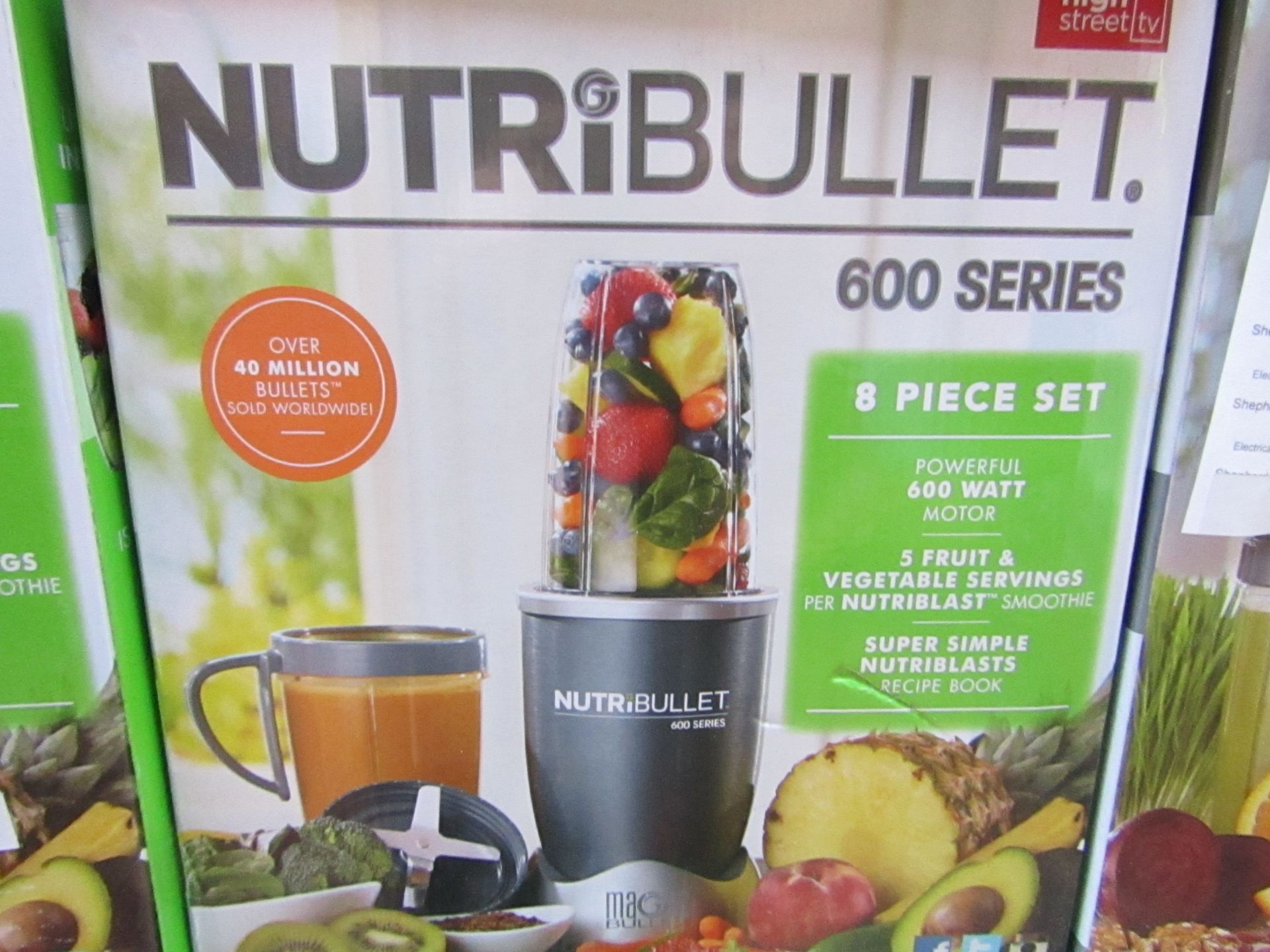 | 1x | nutribullet 600 series | unchecked and boxed | no online re-sale | Sku C5060191467346 |