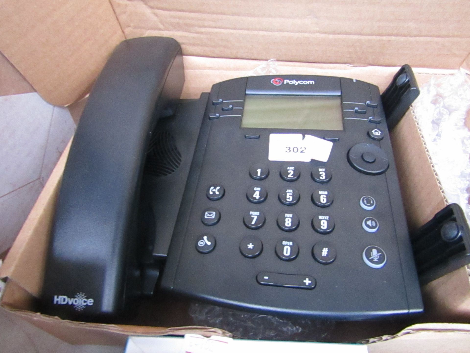 Polycom - Landline phone - (Call centre type) - Untested and boxed.