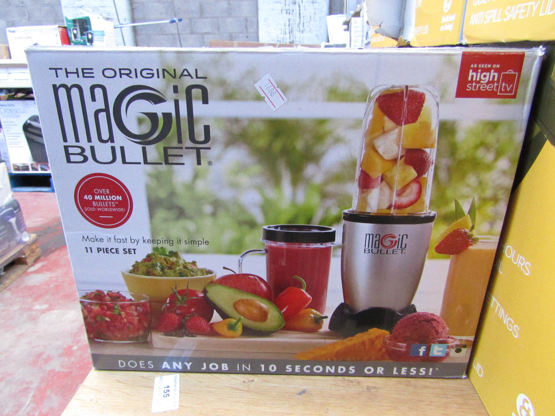 | 1x | magic bullet | unchecked and boxed | no online re-sale | Sku C5060191467360 | RRP £39.99 |