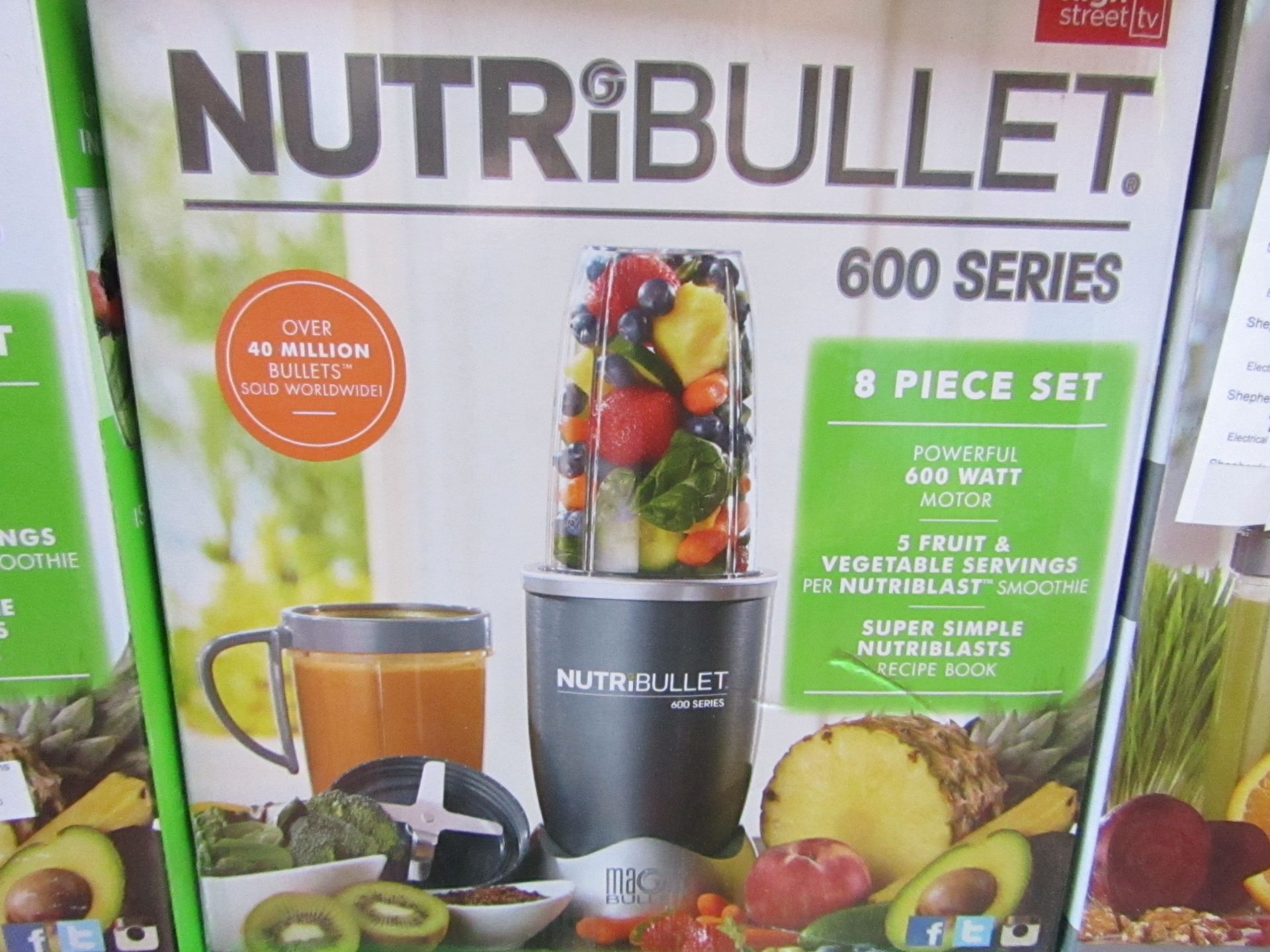 | 1x | nutribullet 600 series | unchecked and boxed | no online re-sale | Sku C5060191467346 |