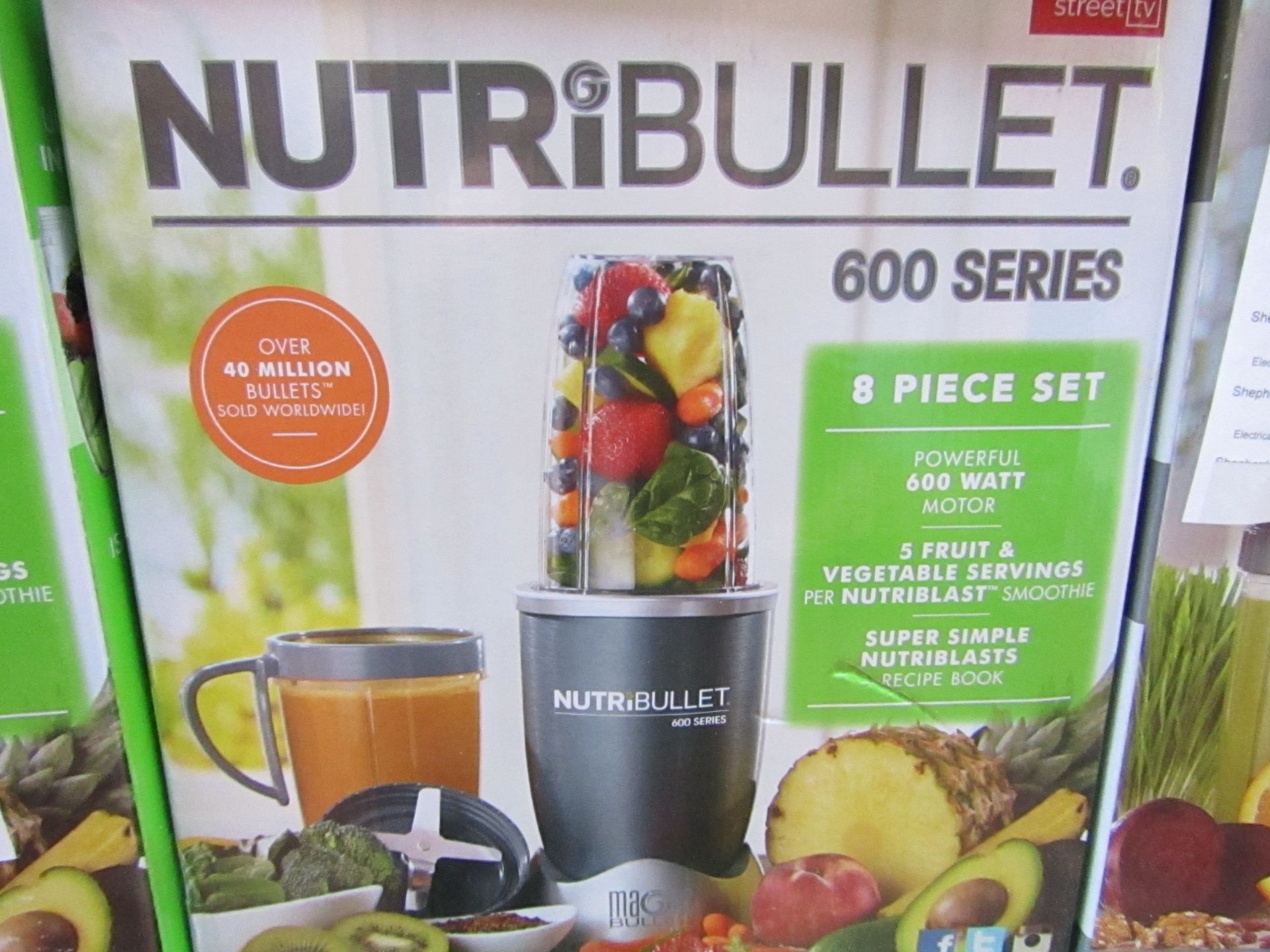 | 1x | nutribullet 600 series | unchecked and boxed | no online re-sale | Sku C5060191467346 |