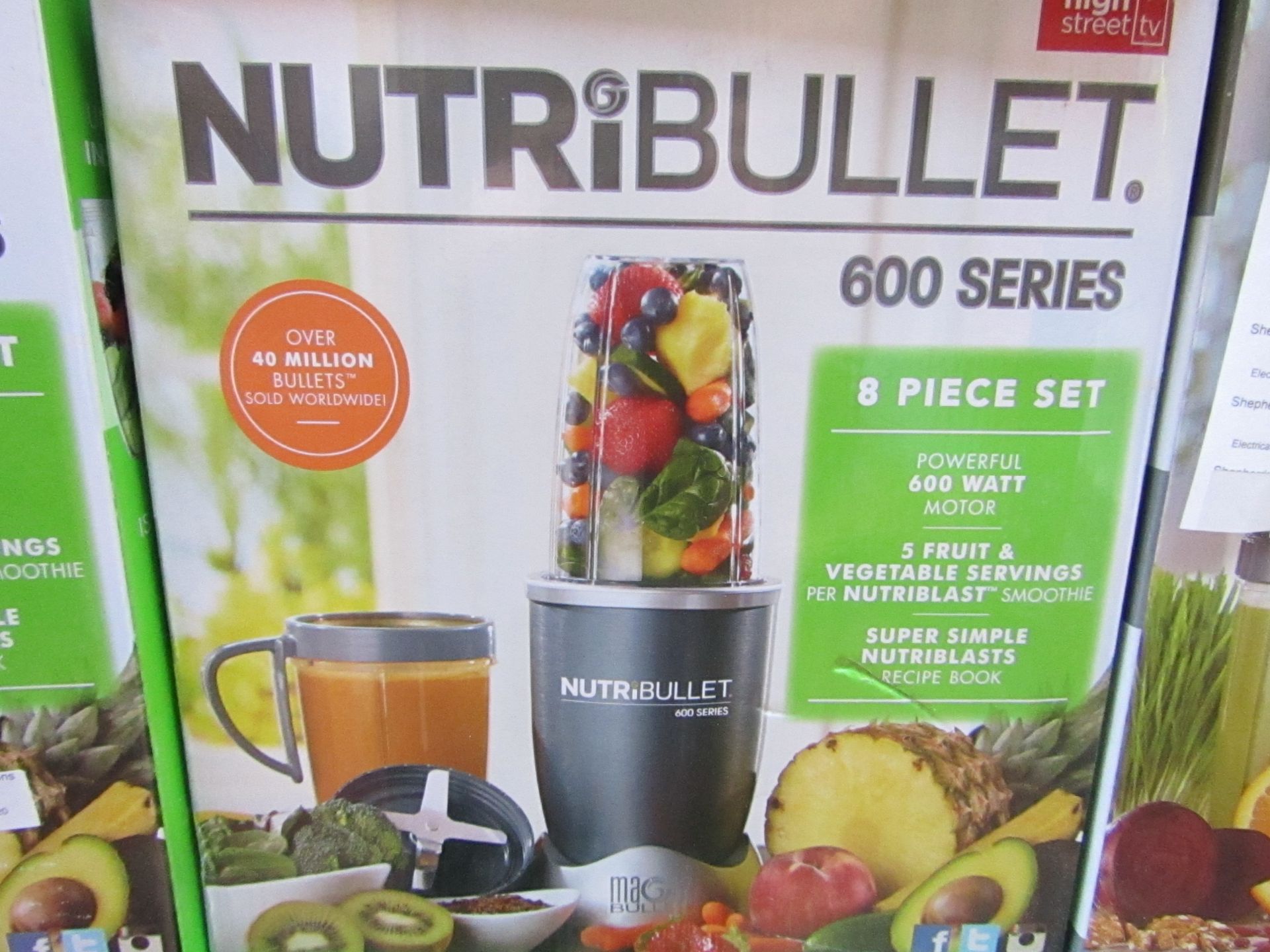 | 1x | nutribullet 600 series | unchecked and boxed | no online re-sale | Sku C5060191467346 |