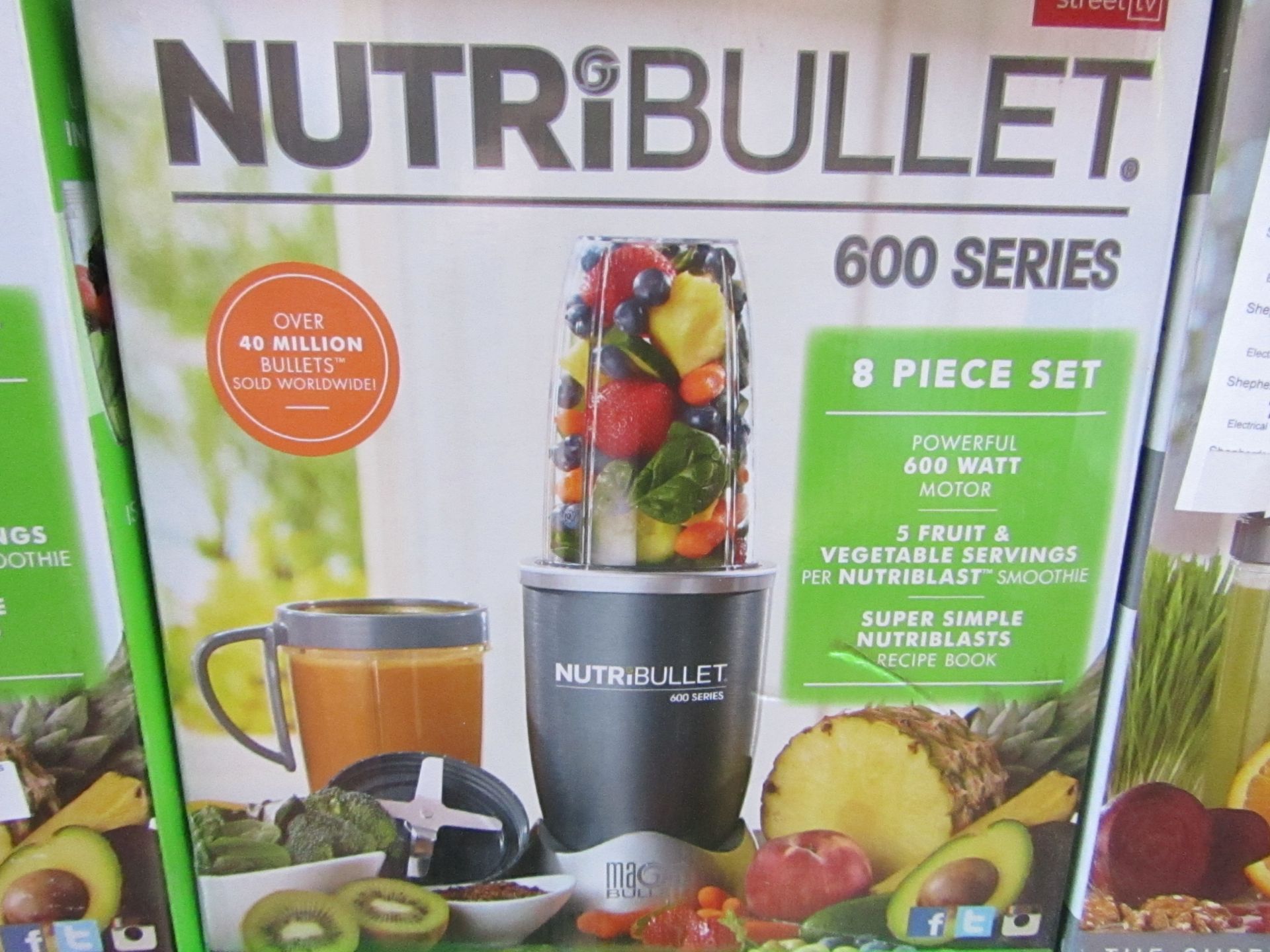 | 1x | nutribullet 600 series | unchecked and boxed | no online re-sale | Sku C5060191467346 |