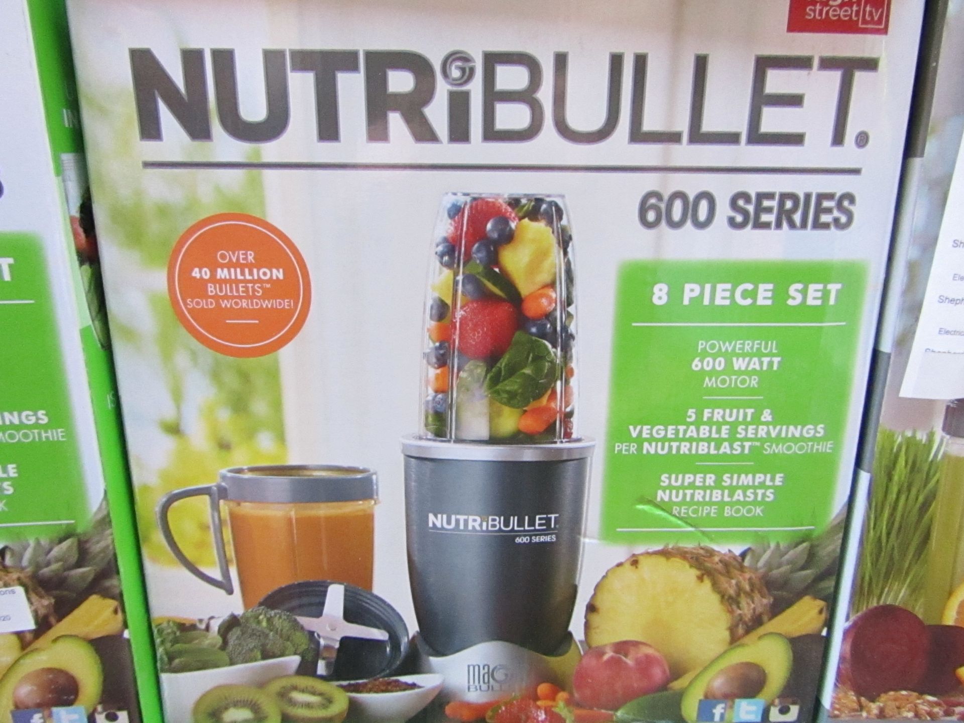 | 1x | nutribullet 600 series | unchecked and boxed | no online re-sale | Sku C5060191467346 |