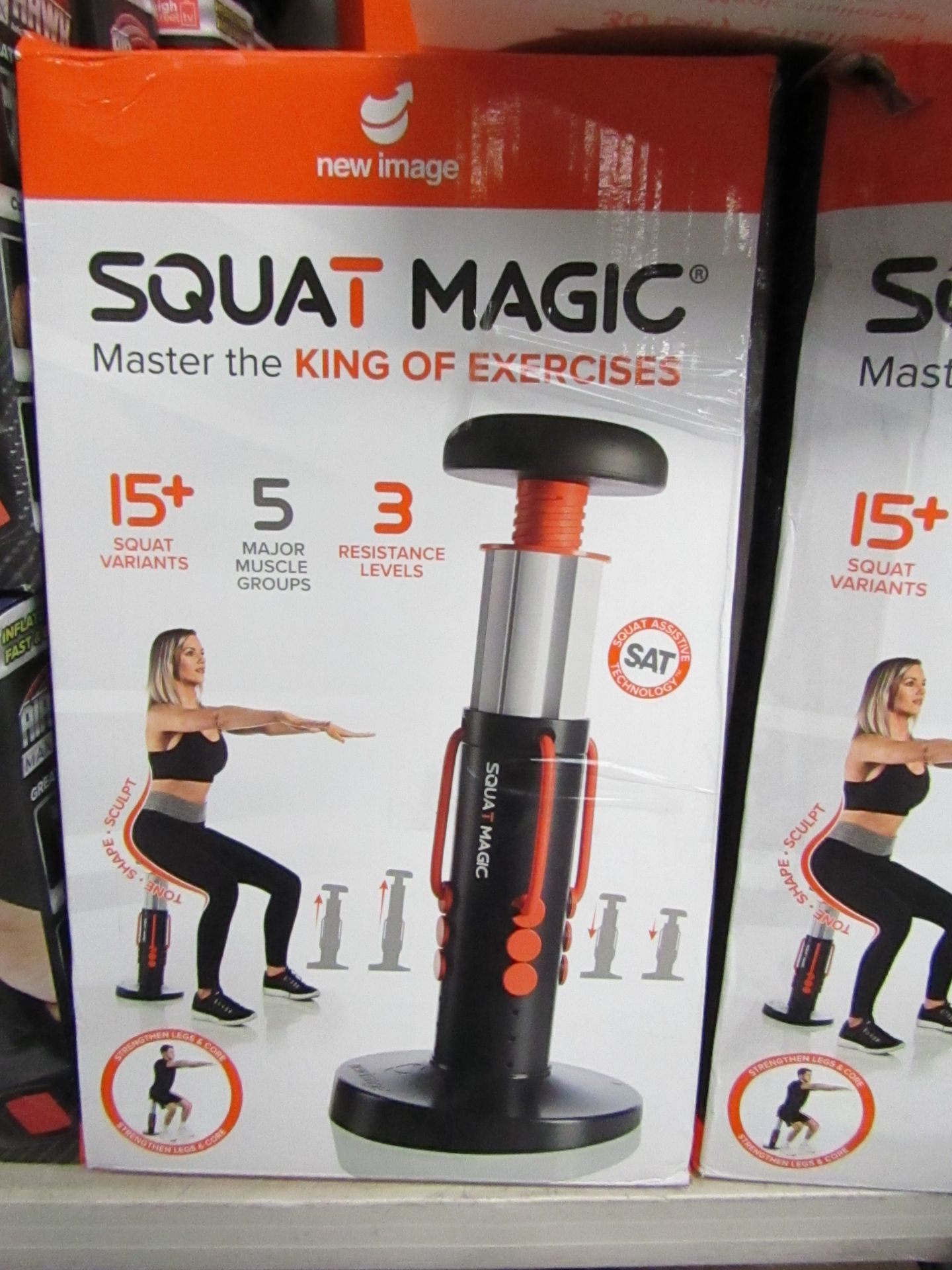 | 1x | NEW IMAGE SQUAT MAGIC | UNTESTED & BOXED | NO ONLINE RE-SALE | SKU - | RRP £59.99 |