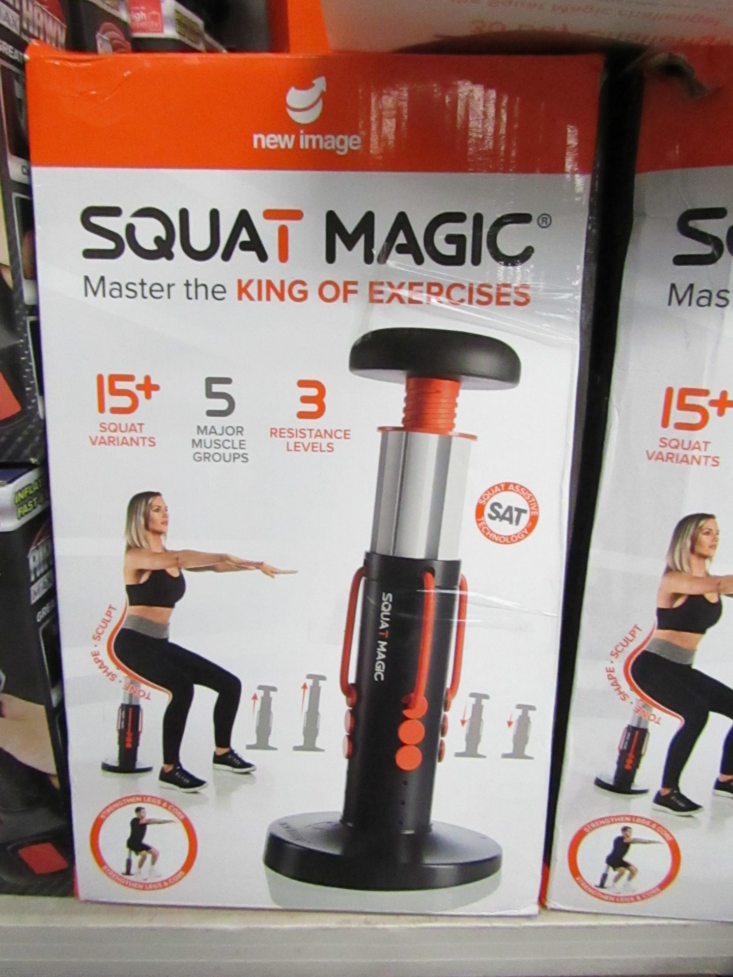| 1x | NEW IMAGE SQUAT MAGIC | UNTESTED & BOXED | NO ONLINE RE-SALE | SKU - | RRP £59.99 |