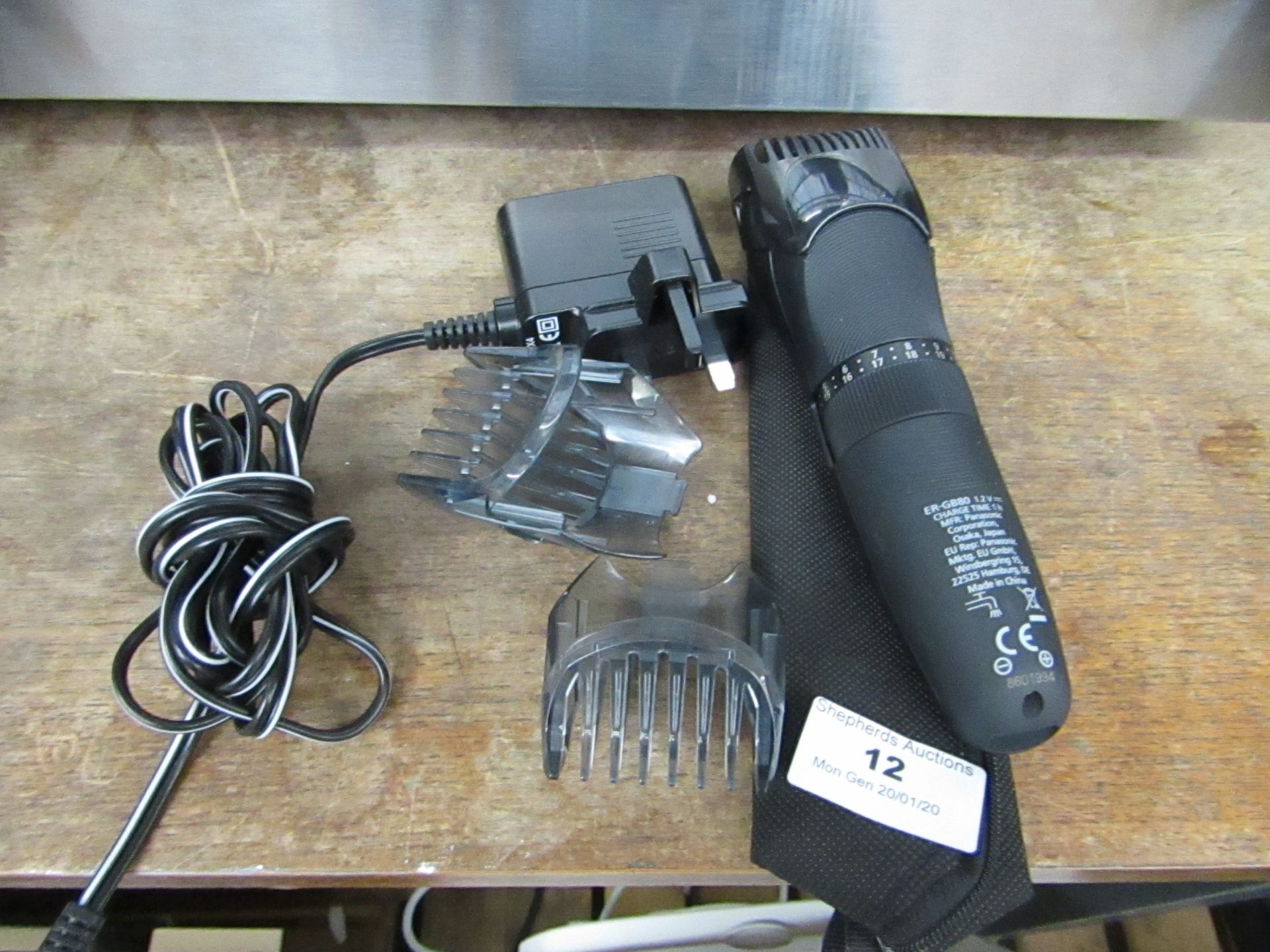 Panasonic ER-GB80 Shavers. Comes with case, Accessories & Charger