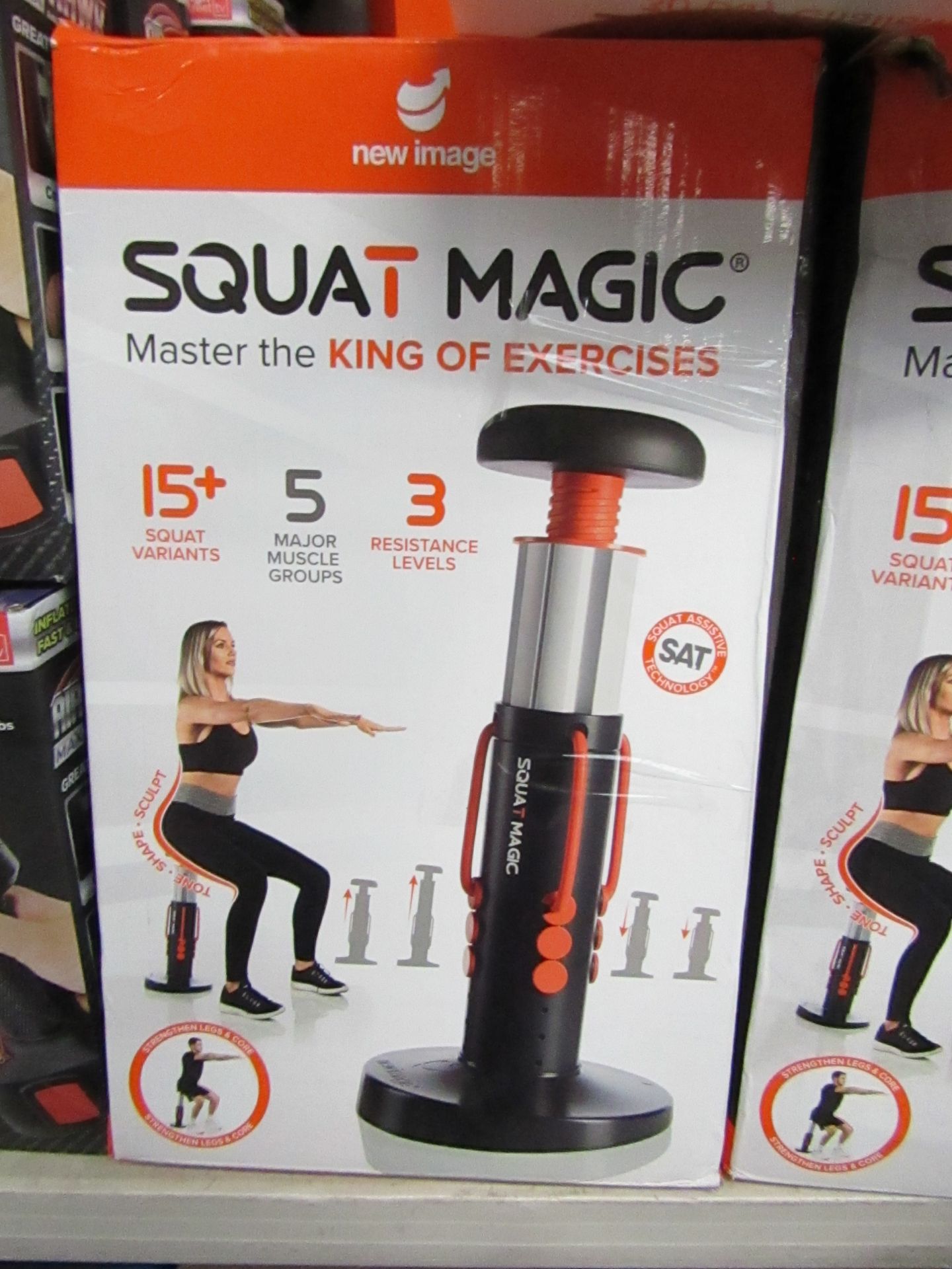 | 1x | NEW IMAGE SQUAT MAGIC | UNTESTED & BOXED | NO ONLINE RE-SALE | SKU - | RRP £59.99 |