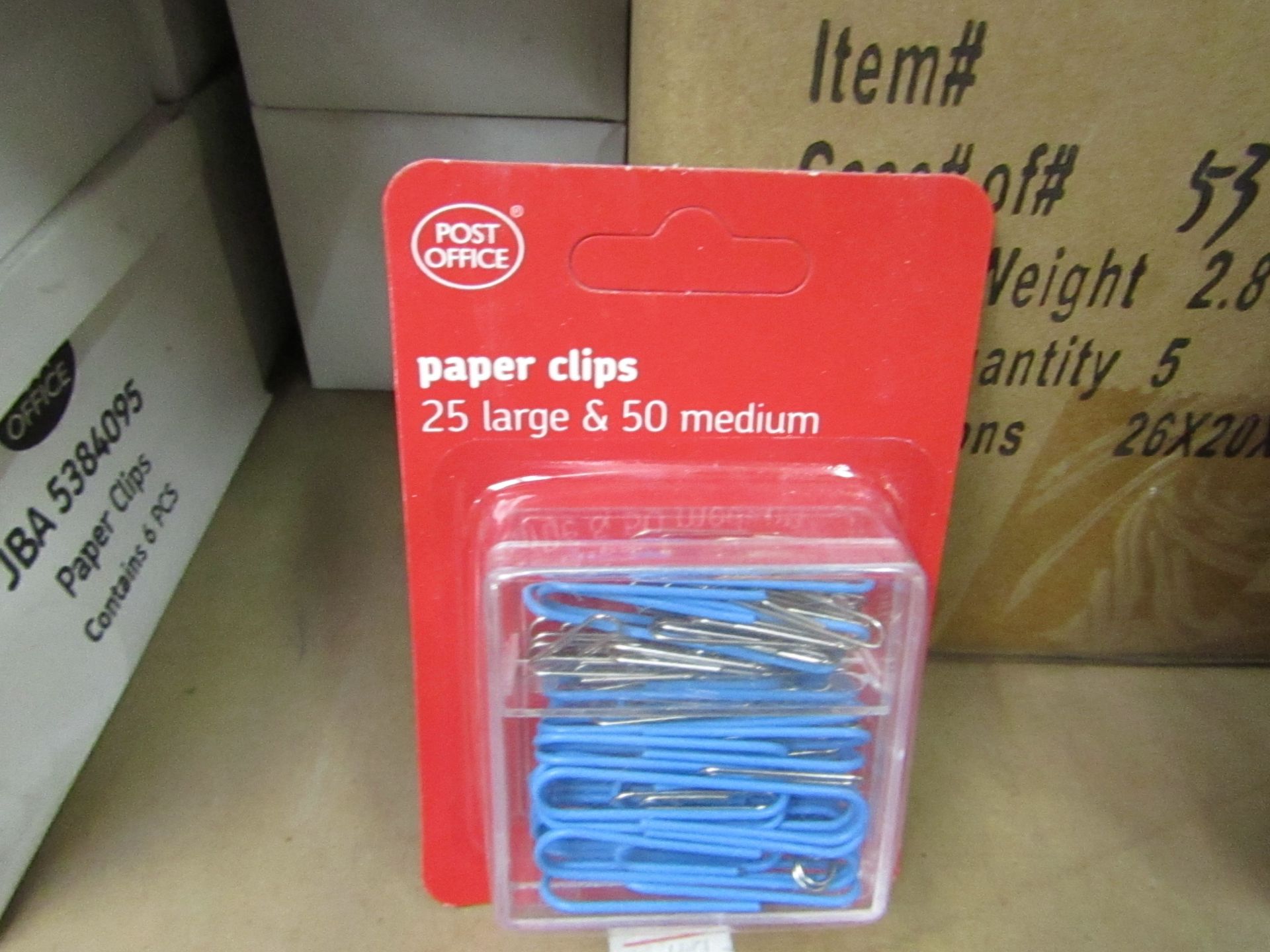 2X Boxes of Paper clips approx 150 per box.