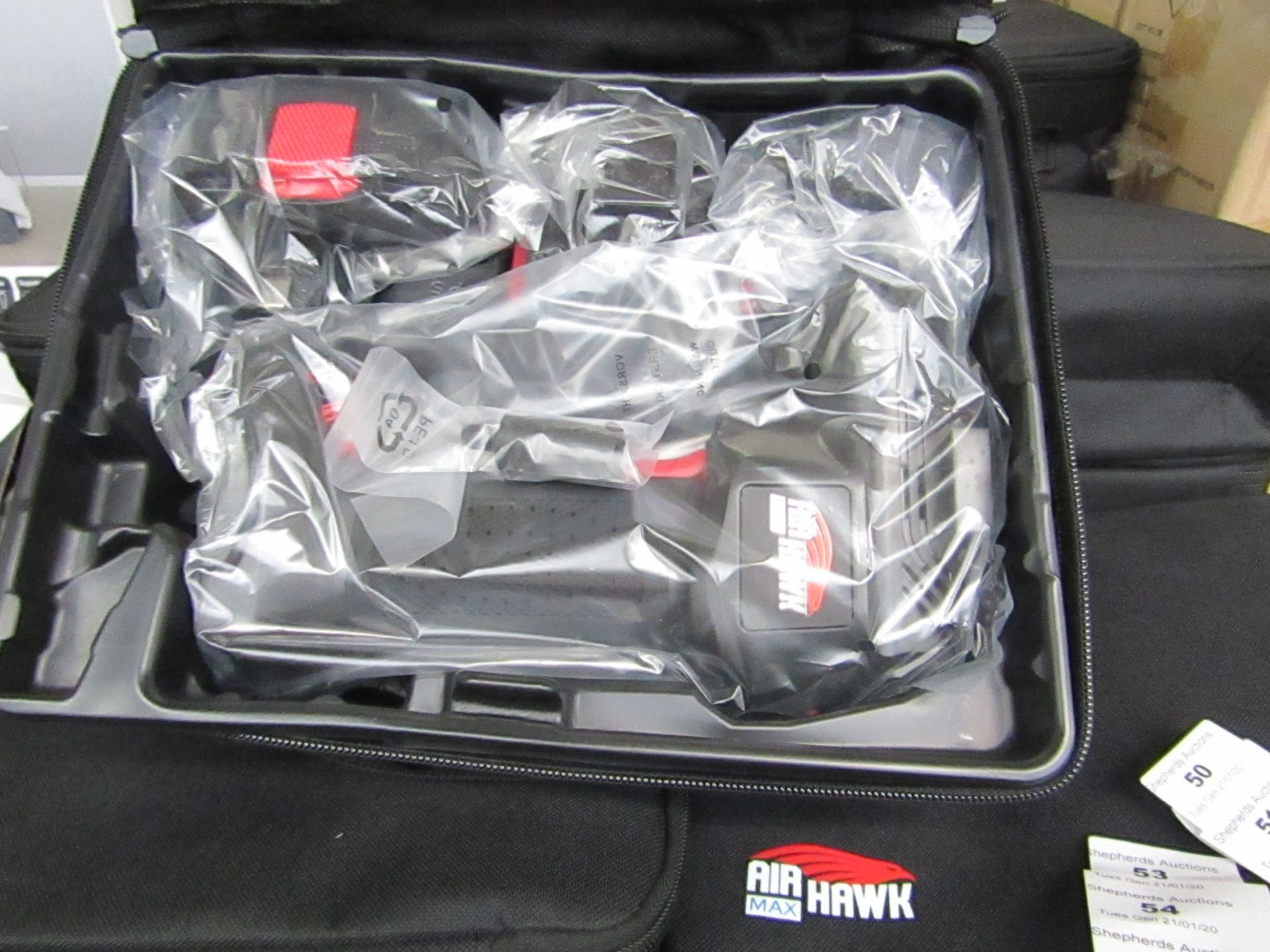 | 1x | AIR HAWK PRO CORDLESS HANDHELD COMPRESSOR | TESTED WORKING & BOXED | NO ONLINE RE-SALE |