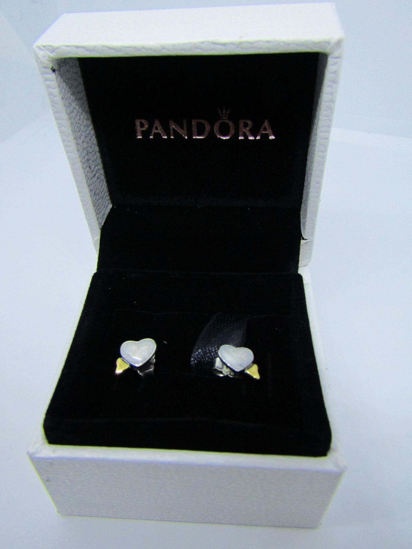 Pandora Silver 925 Earrings (see image for design) in Presentation box & Gift bag (ideal gift for