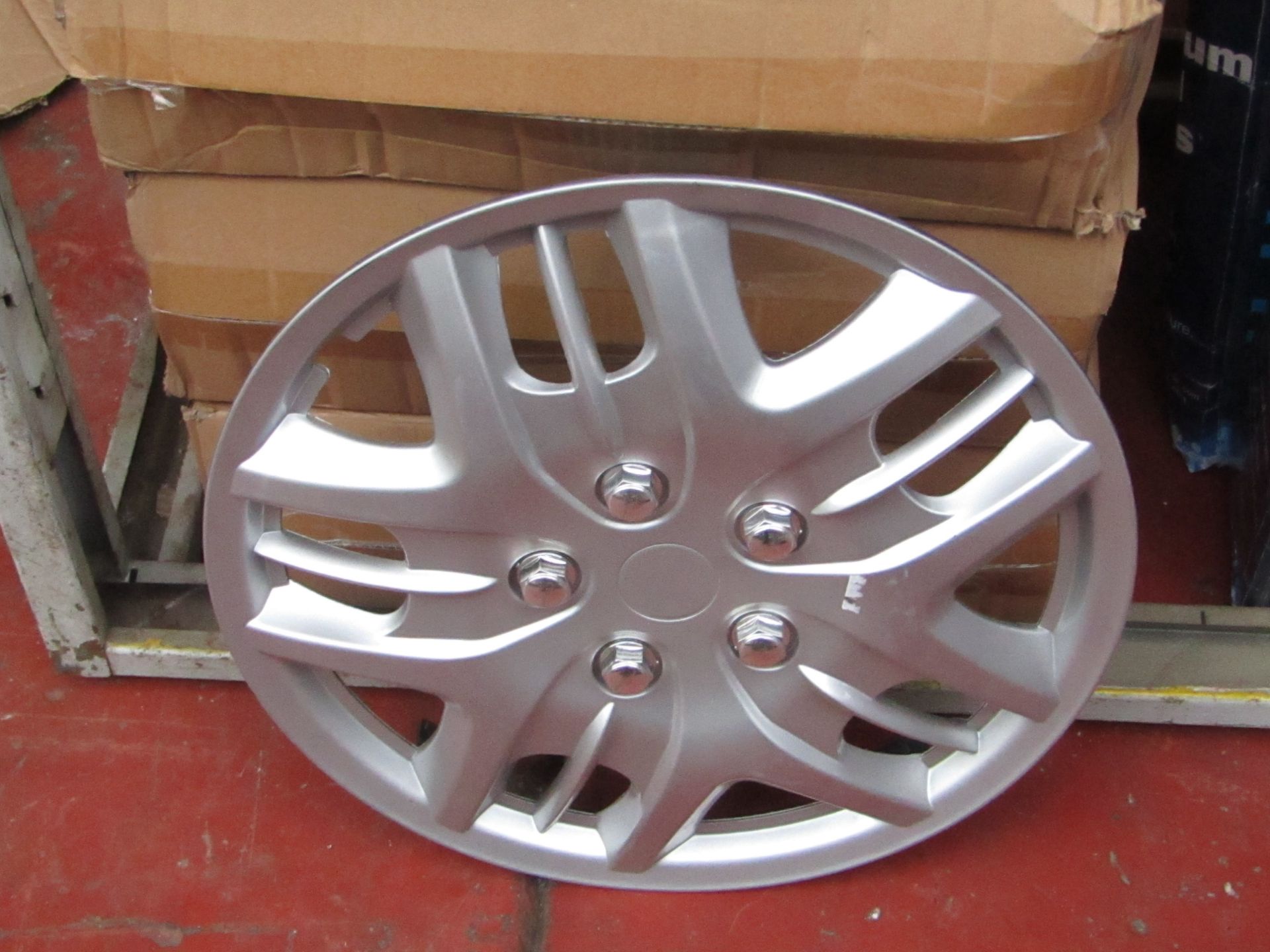 Streetwize 15" wheel trims, unchecked and boxed.