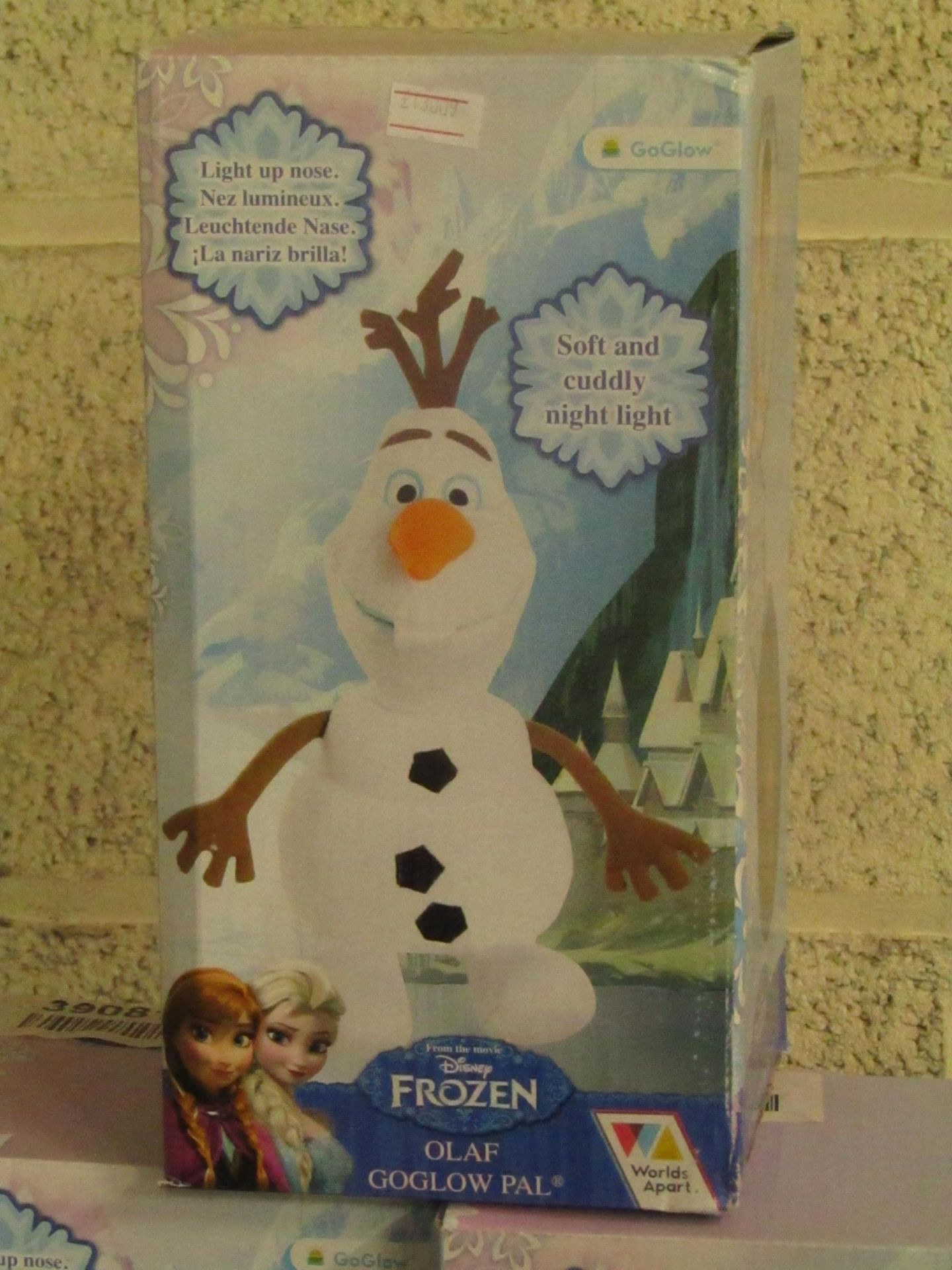 Disney Frozen Olaf Goglow Pal. Boxed but untested