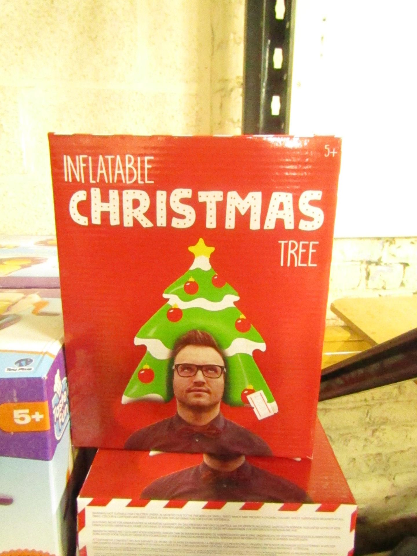 5 x Inflatable Christmas Trees.Boxed