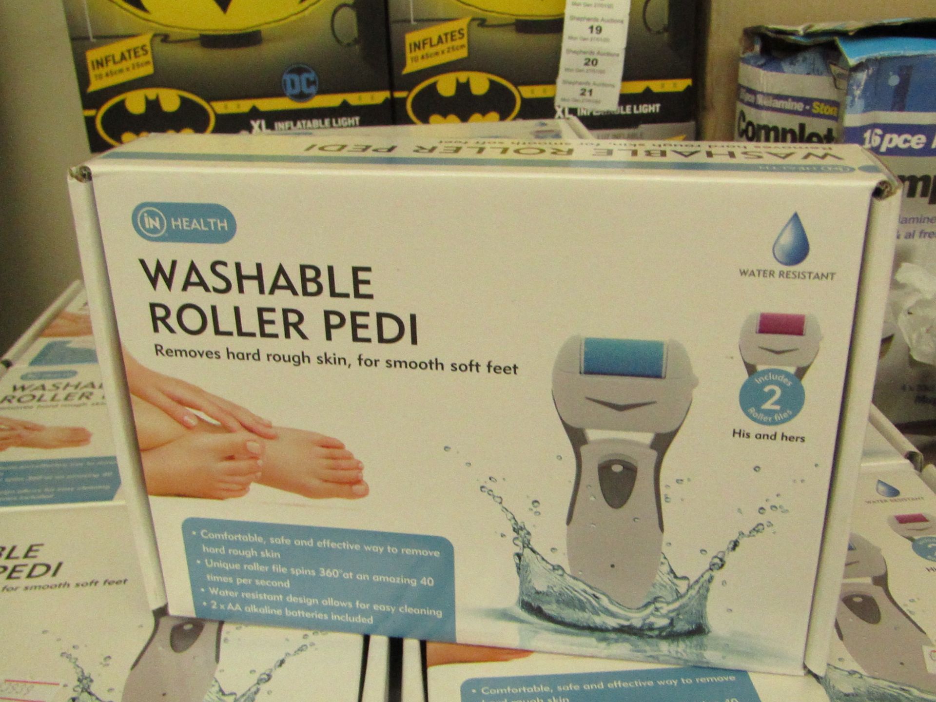 INHealth Washable Roller Pedi. Boxed