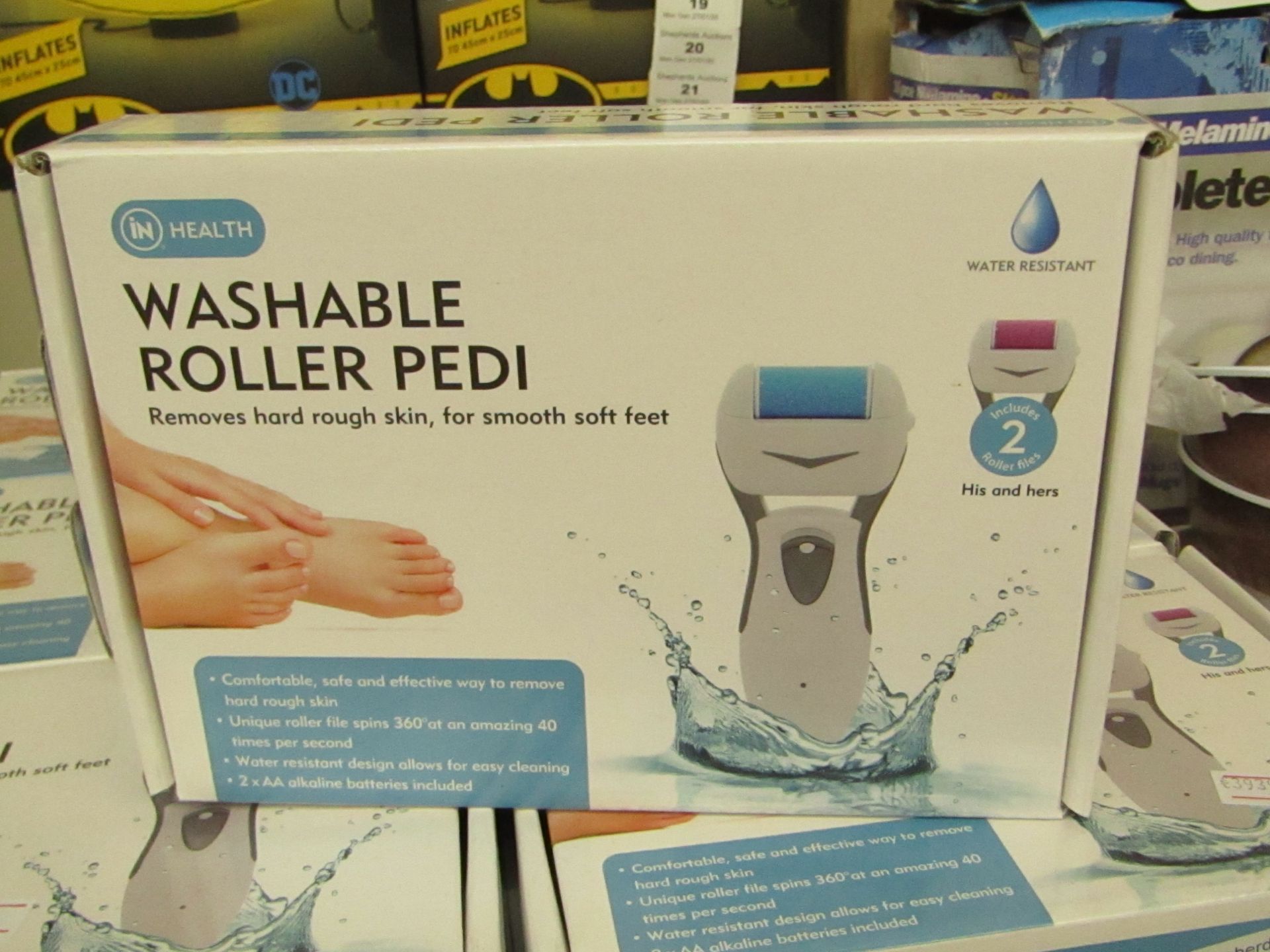 INHealth Washable Roller Pedi. Boxed